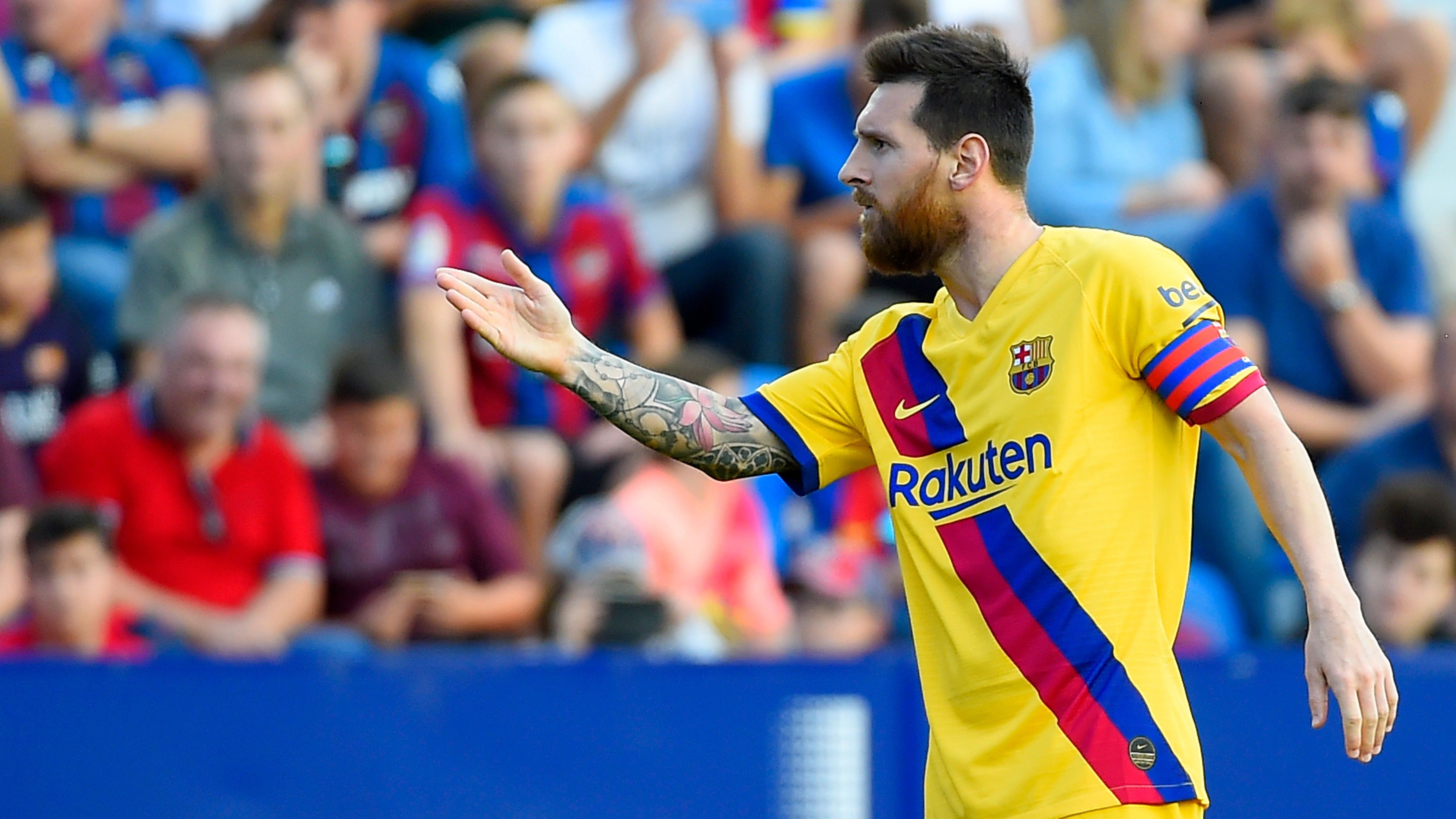 Lionel Messi Levante Barcelona LaLiga 02112019