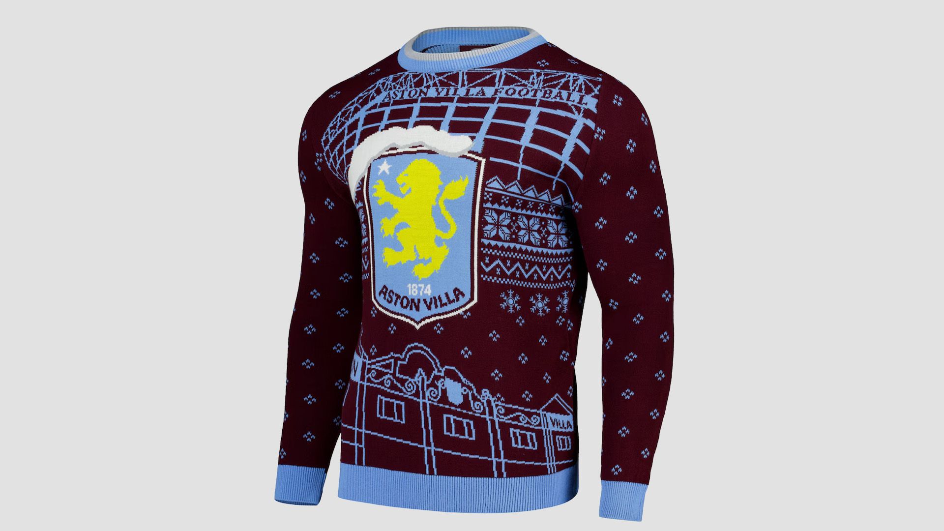 Aston Villa North Pole Christmas Jumper