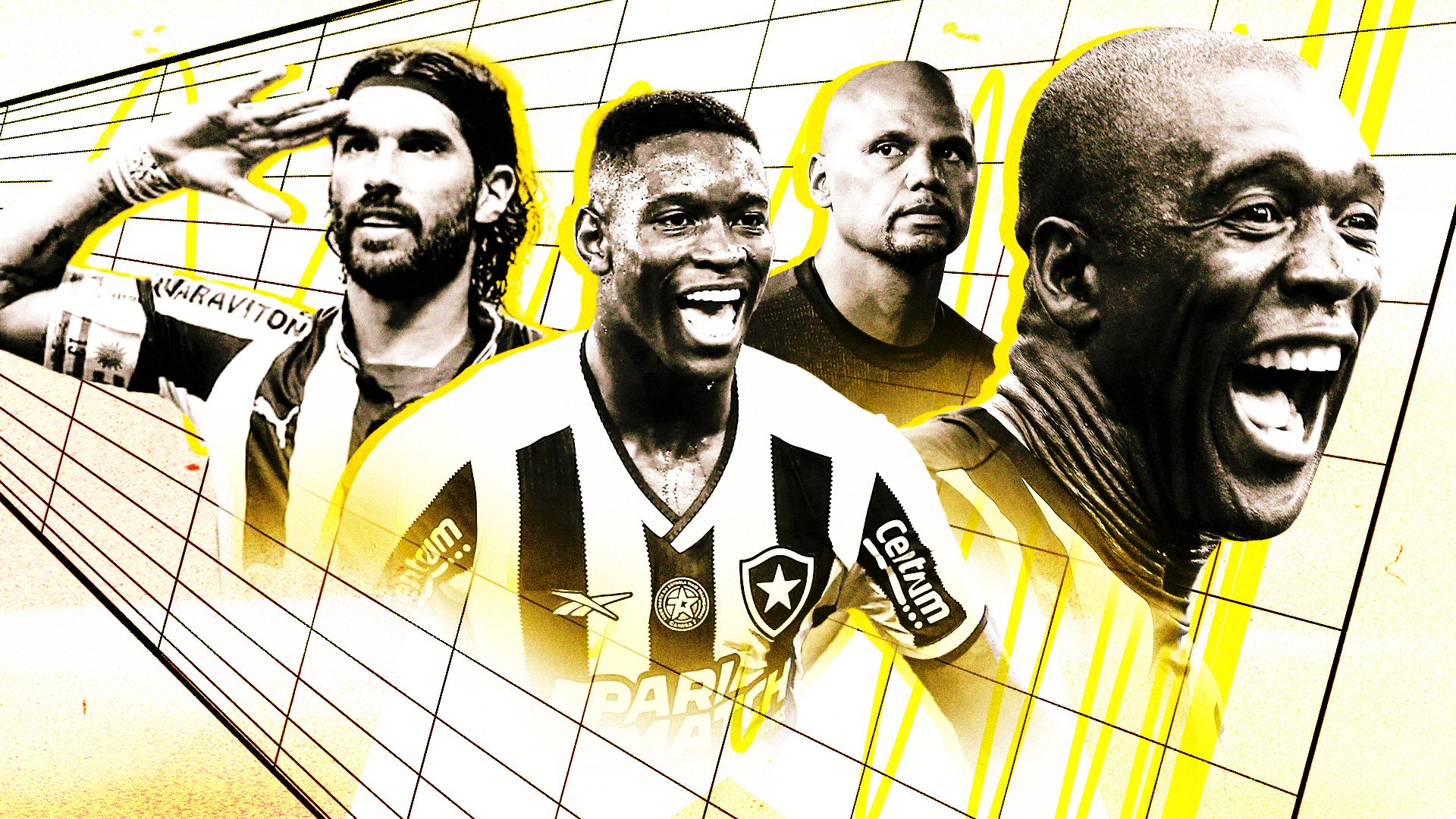 GFX 25 maiores Botafogo seculo 21