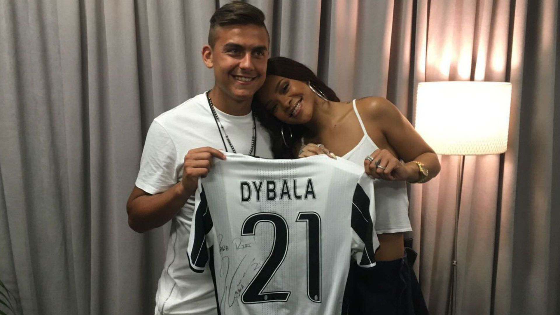 Paulo Dybala Rihanna Juventus
