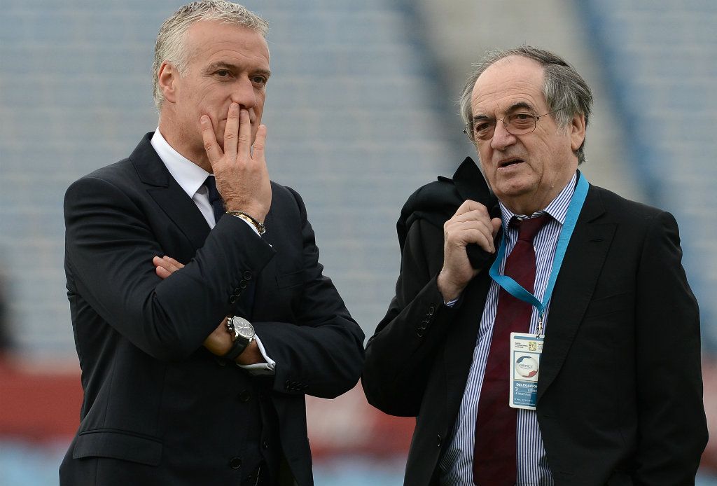 Didier Deschamps Noel Le Graet France