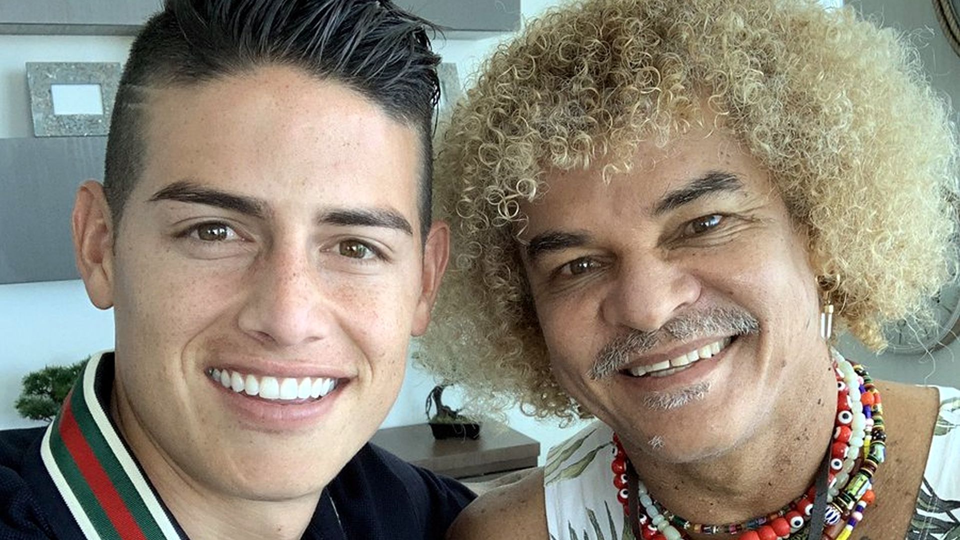 James Rodríguez Carlos Valderrama 2018
