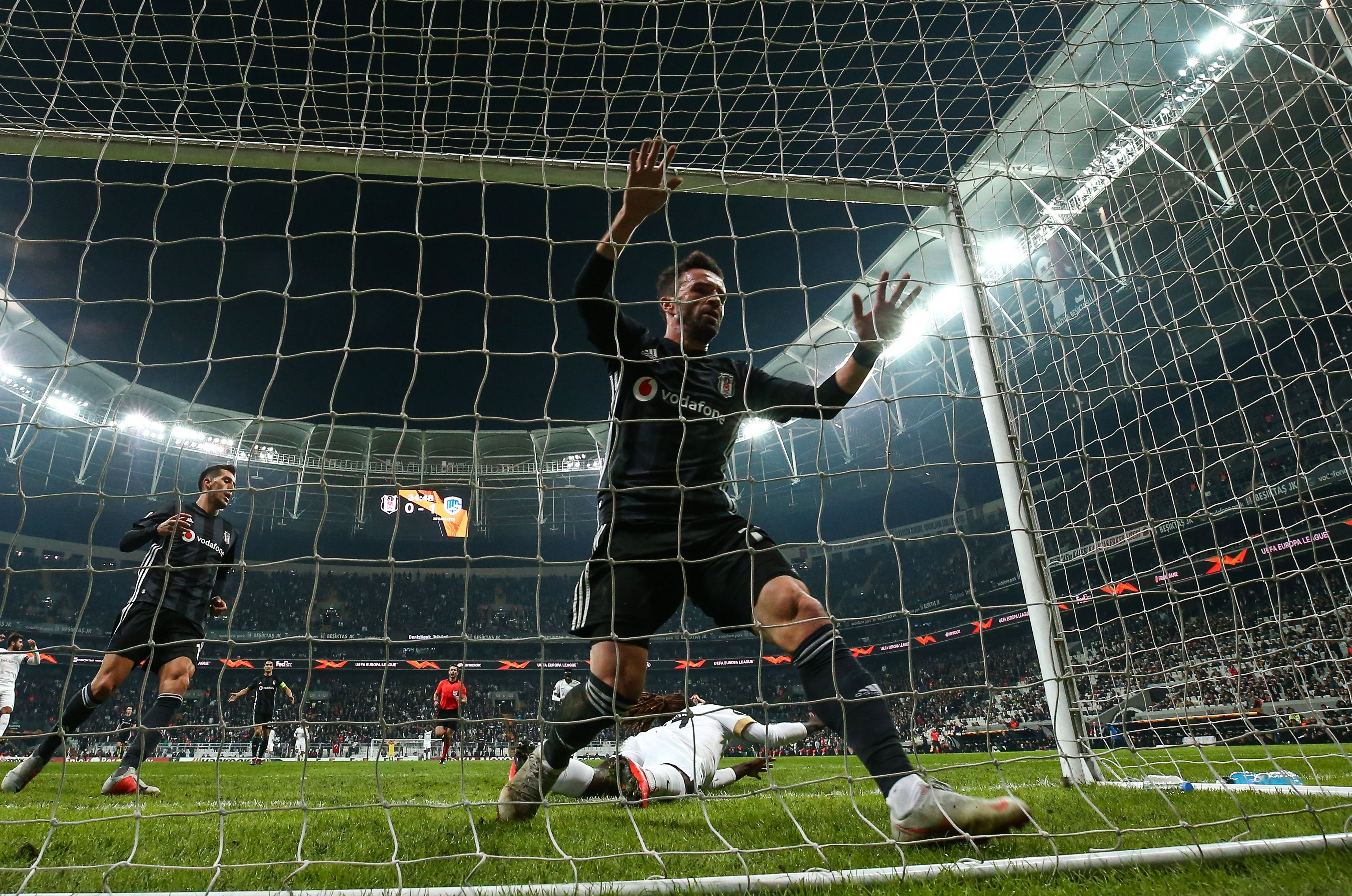 Gokhan Gonul Besiktas Genk UEFA Europa League 10/25/18