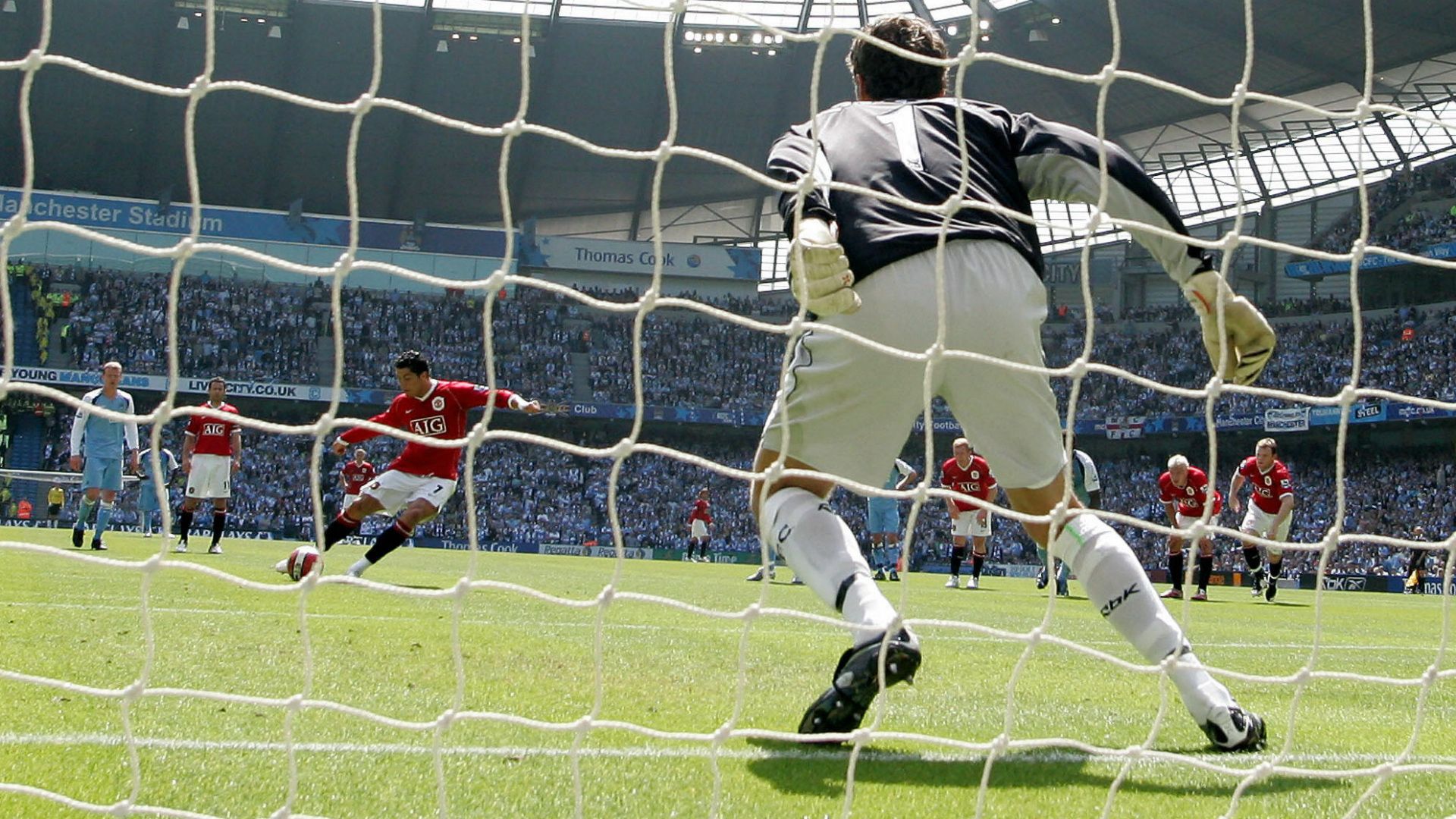 Cristiano Ronaldo Manchester City v Manchester United