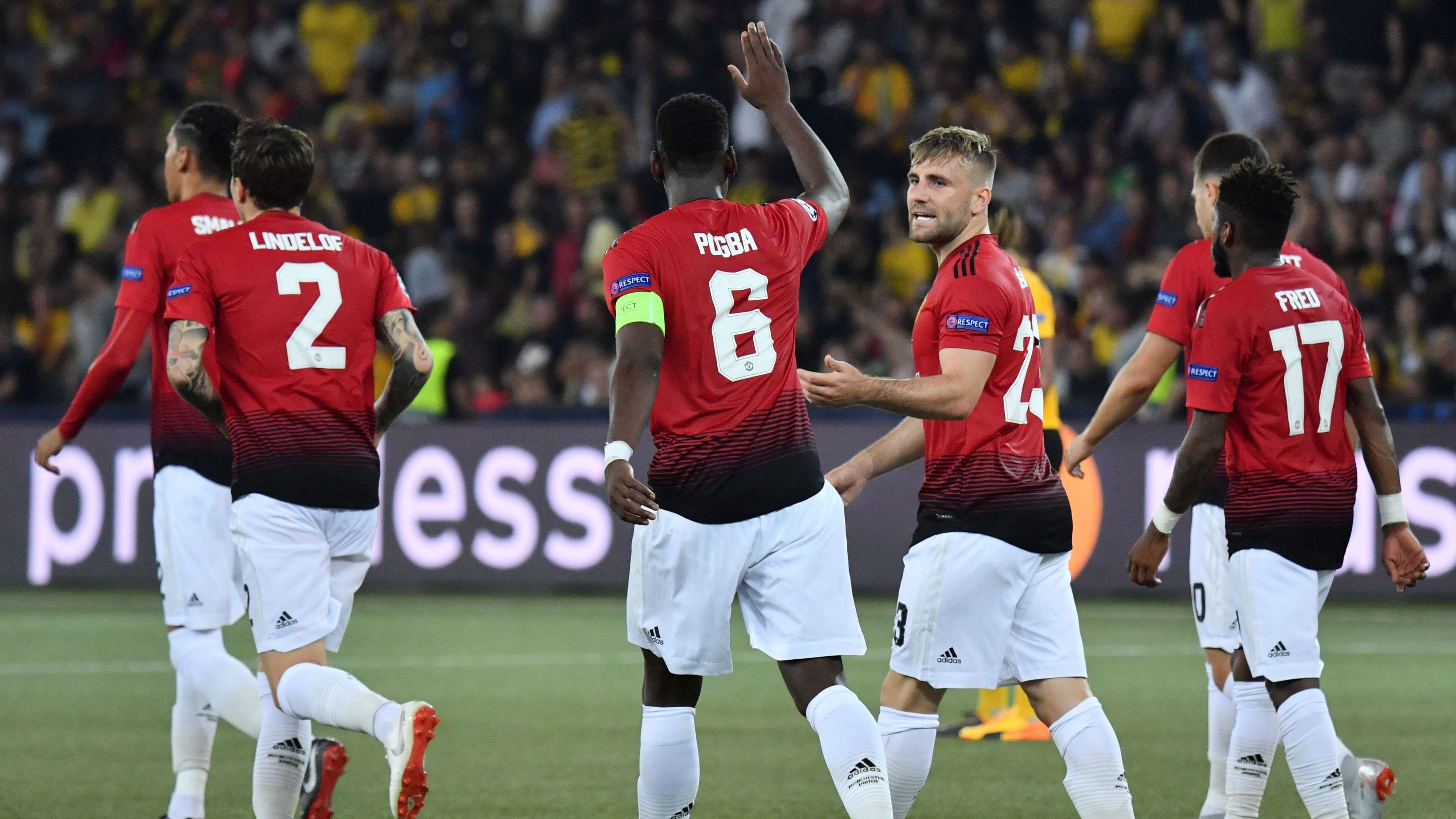 Young Boys Manchester United Champions League 19092018