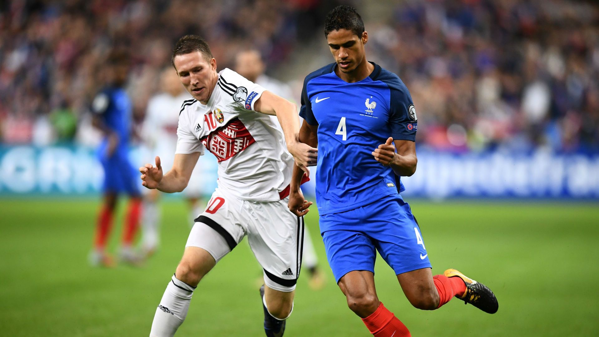 Raphaël Varane France Belarus