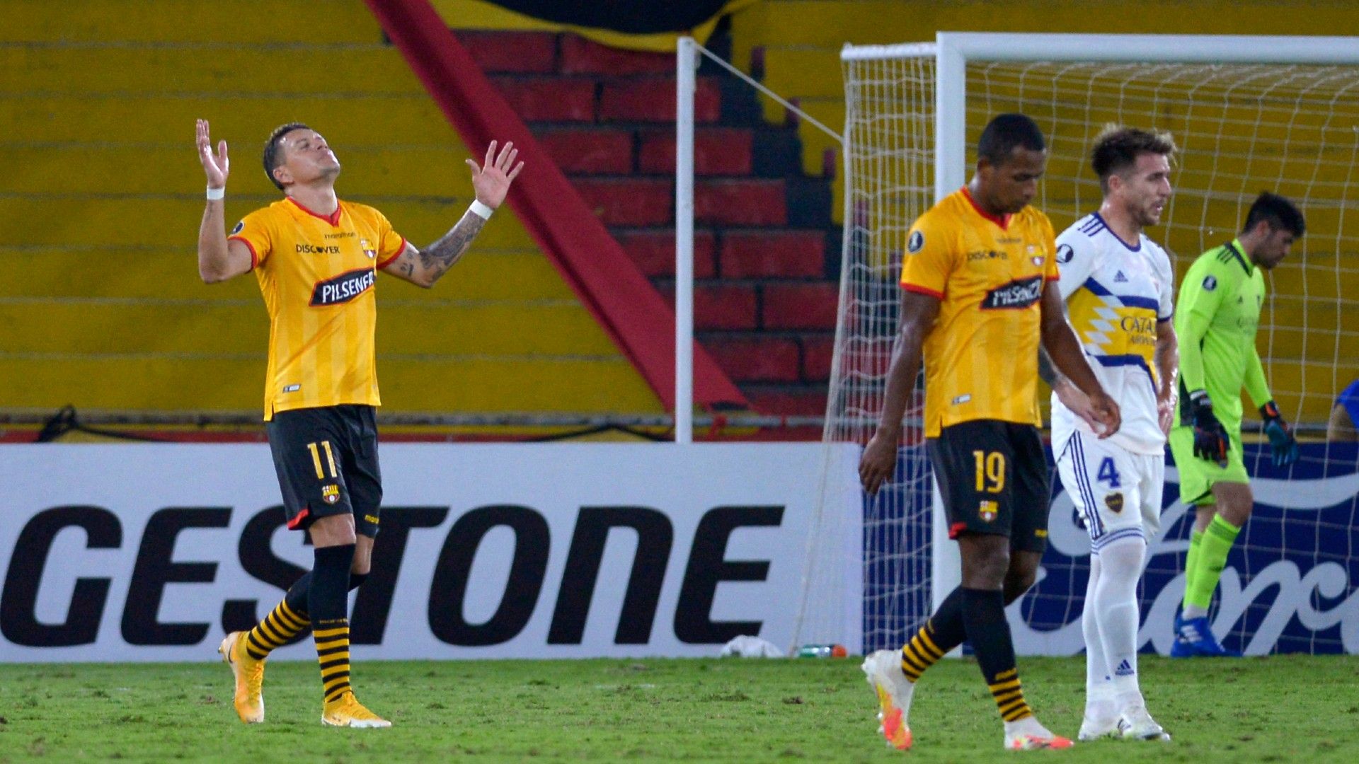 Carlos Garces Barcelona SC Boca Copa Libertadores 04052021