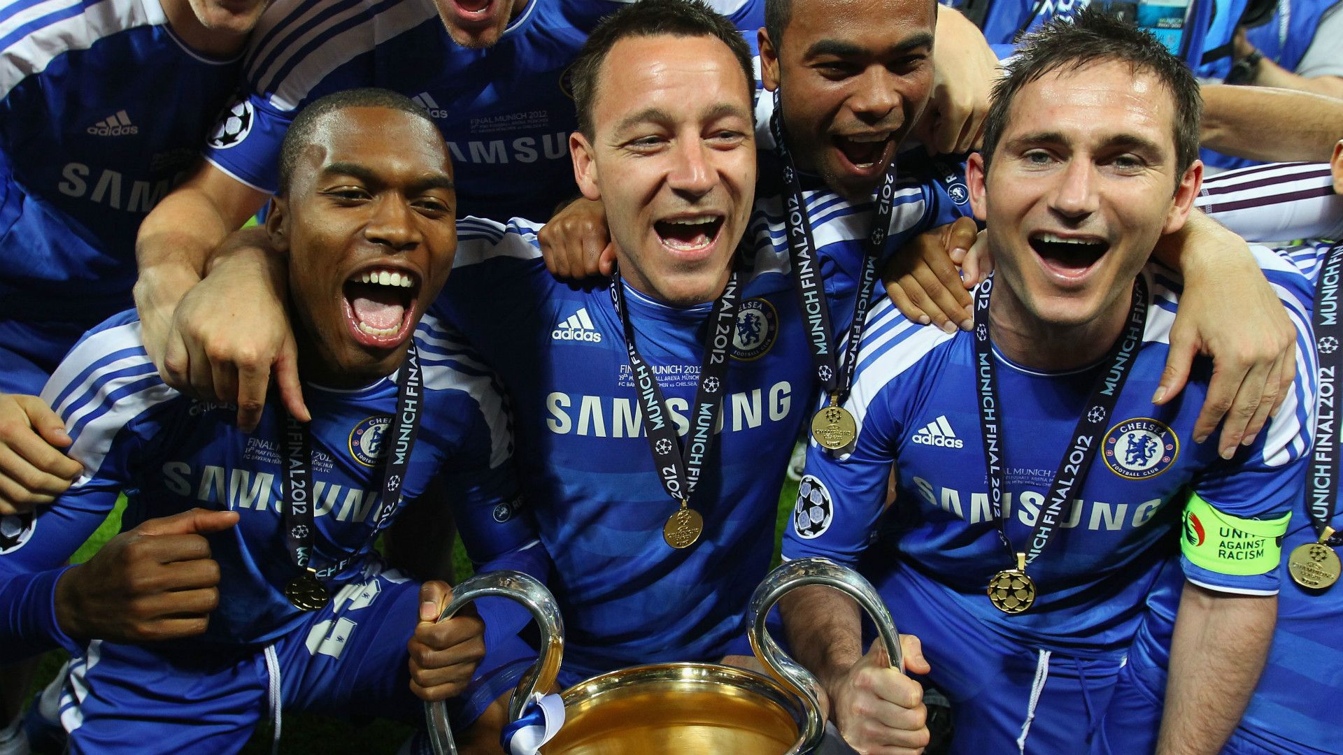John Terry Frank Lampard Chelsea 2012