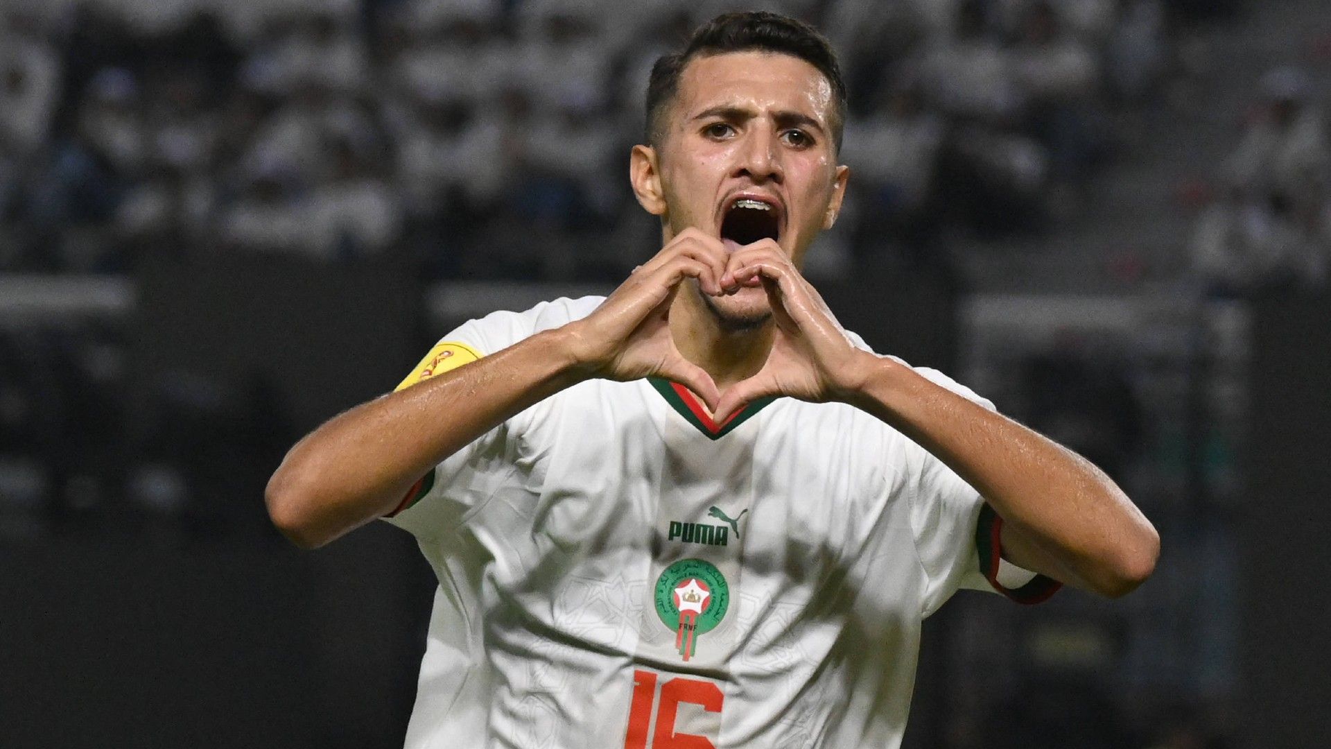  Ayman Ennair of Morocco celebrates