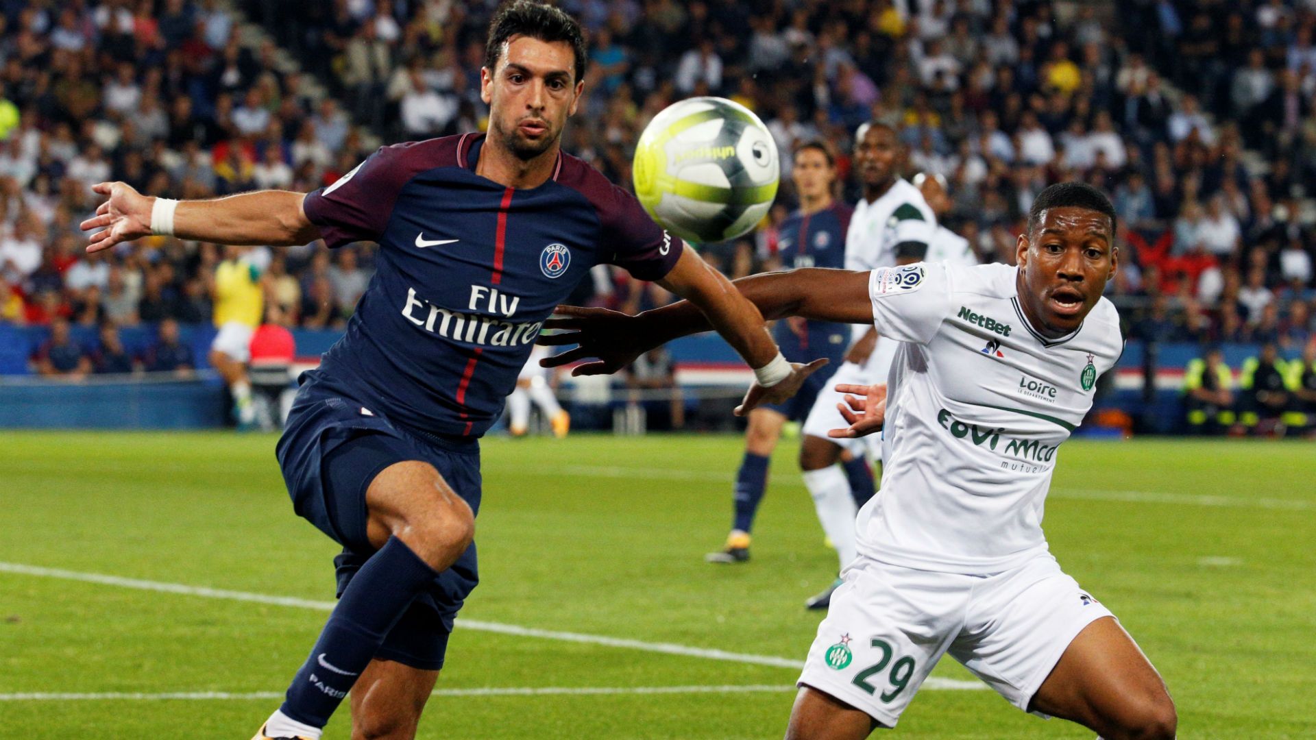 Javier Pastore PSG ASSE Ligue 1 25082017