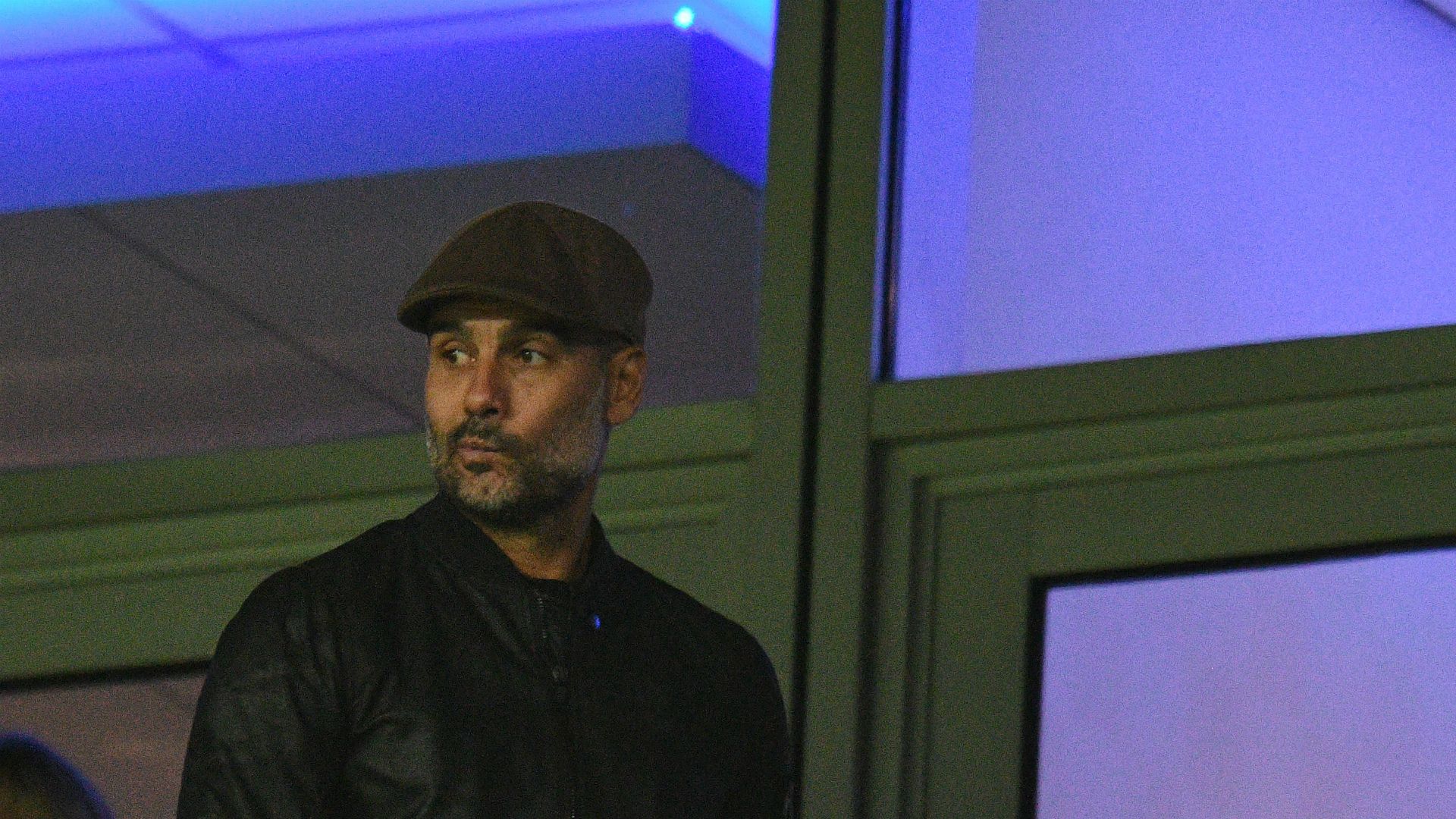 Pep Guardiola Manchester City Lyon Champions League