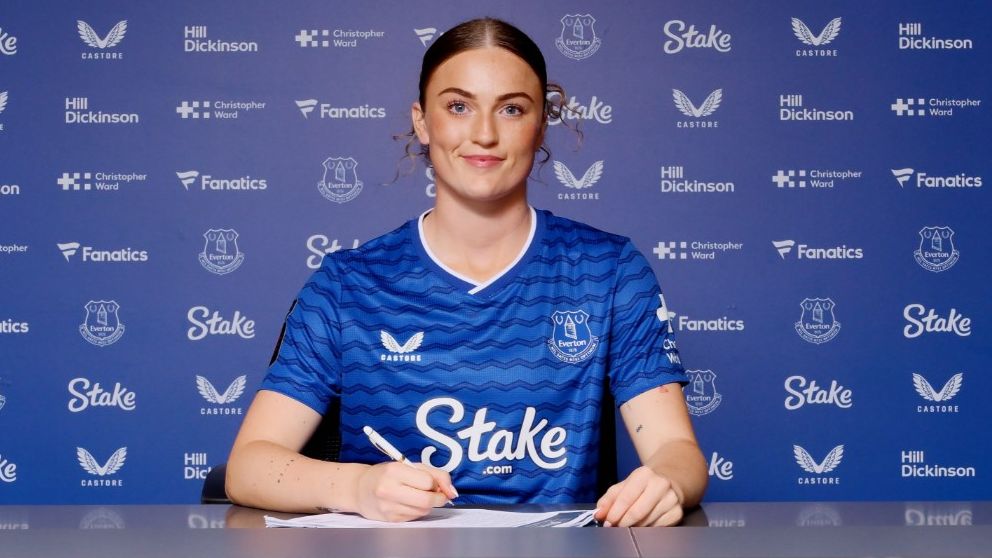 Ruby Mace Everton unveiling 2025