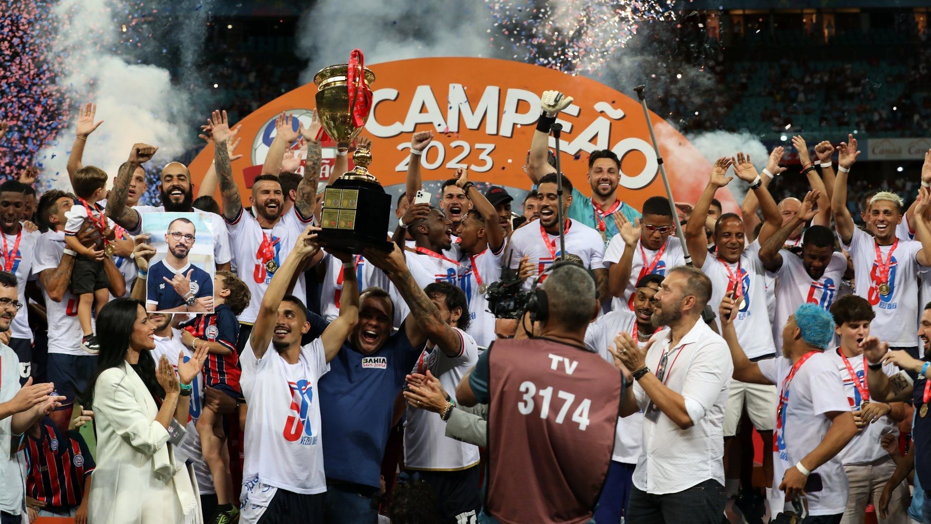 Bahia comemora o título do Campeonato Baiano 2023