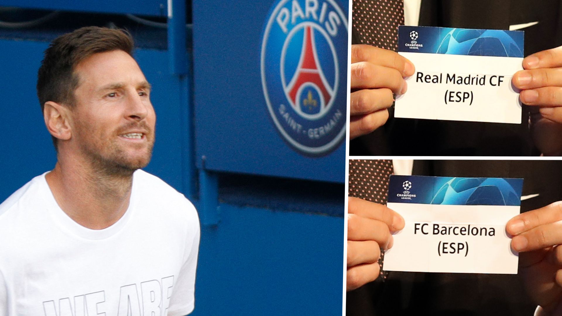 Messi sorteo Champions League