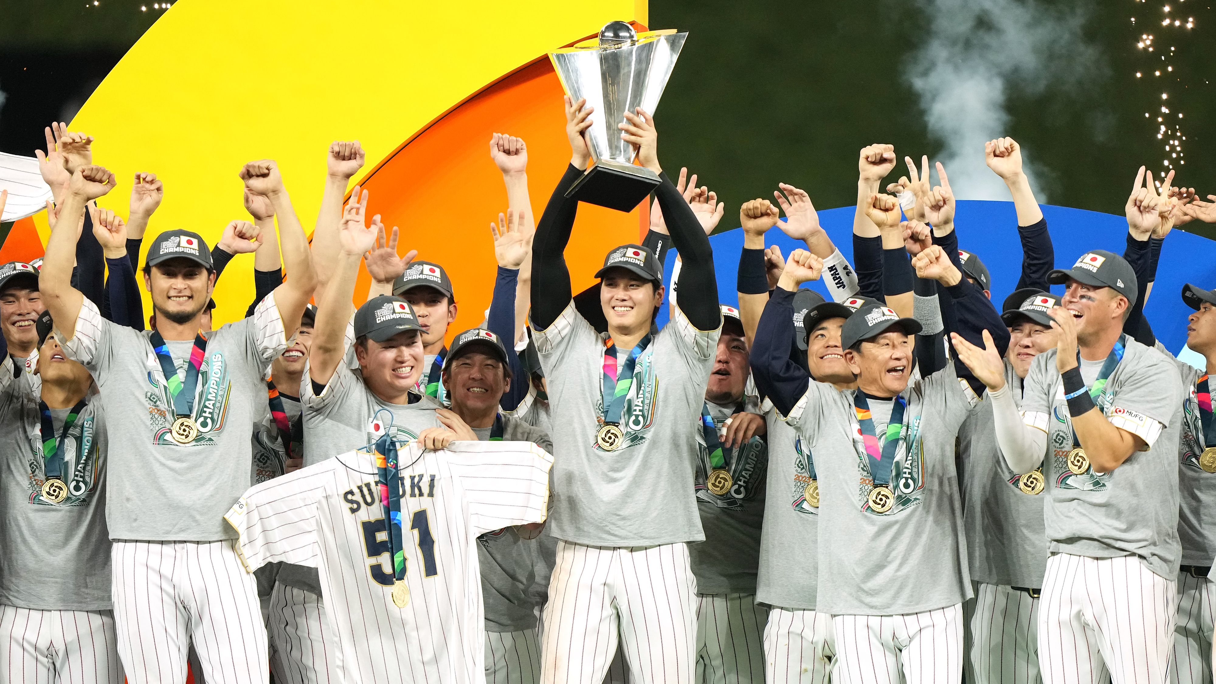 WBC 2023 Japan Celemony