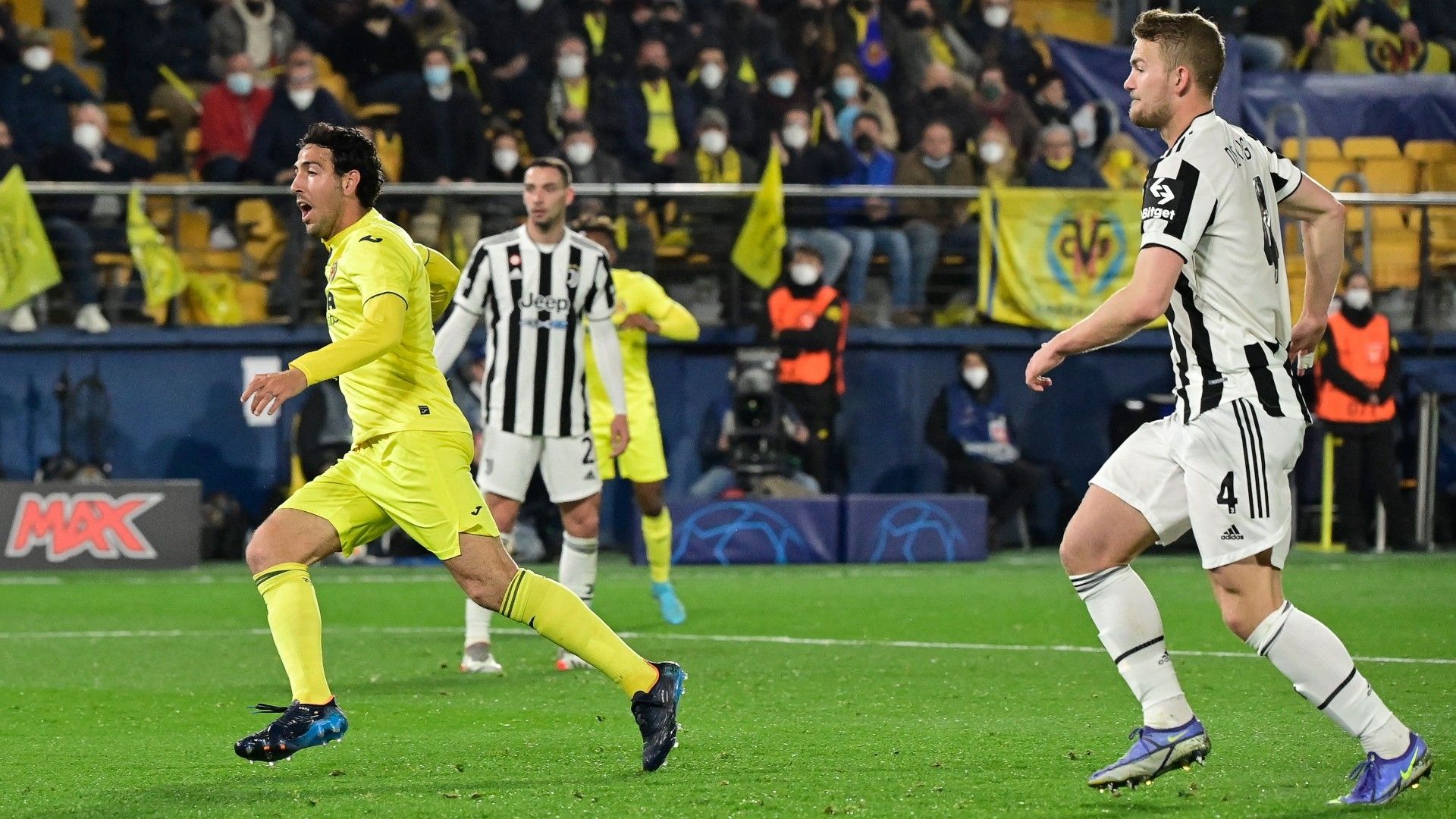 Dani Parejo De Ligt Villarreal Juventus UCL