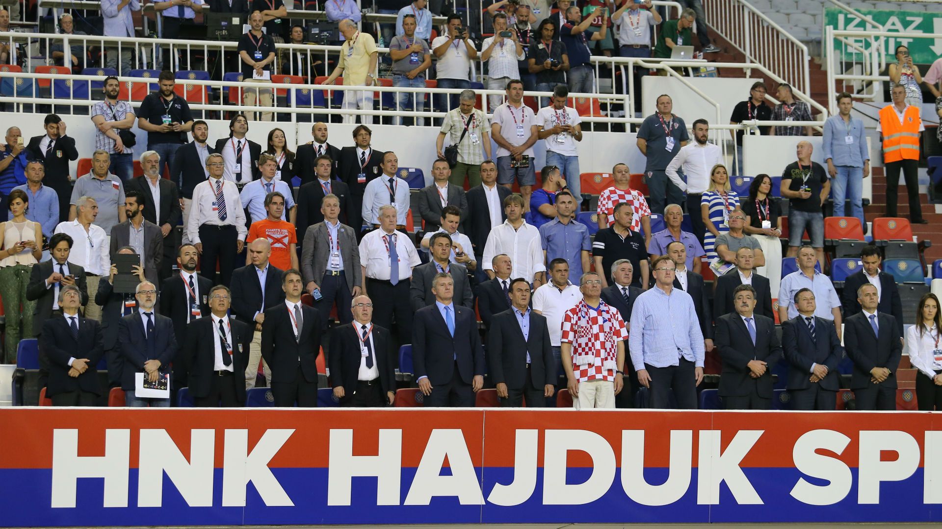 VIP box split - croatia italy - euro 2016 qualifiers - 12062015