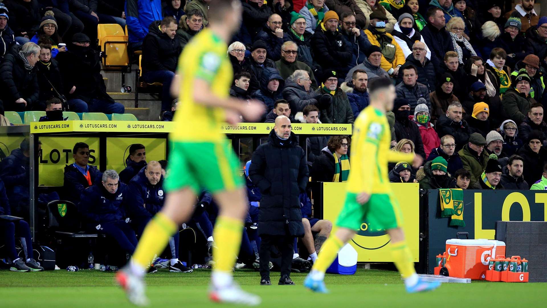 Pep Guardiola - Norwich City vs Manchester City Premier League 12022002