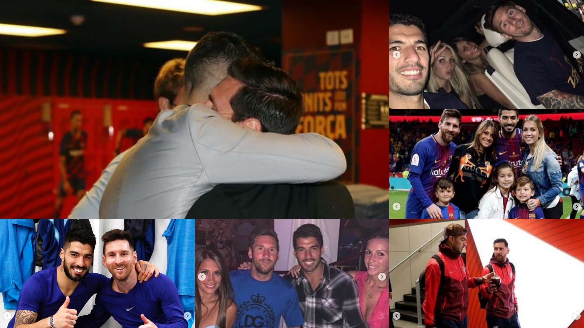 Messi Luis Suarez despedida