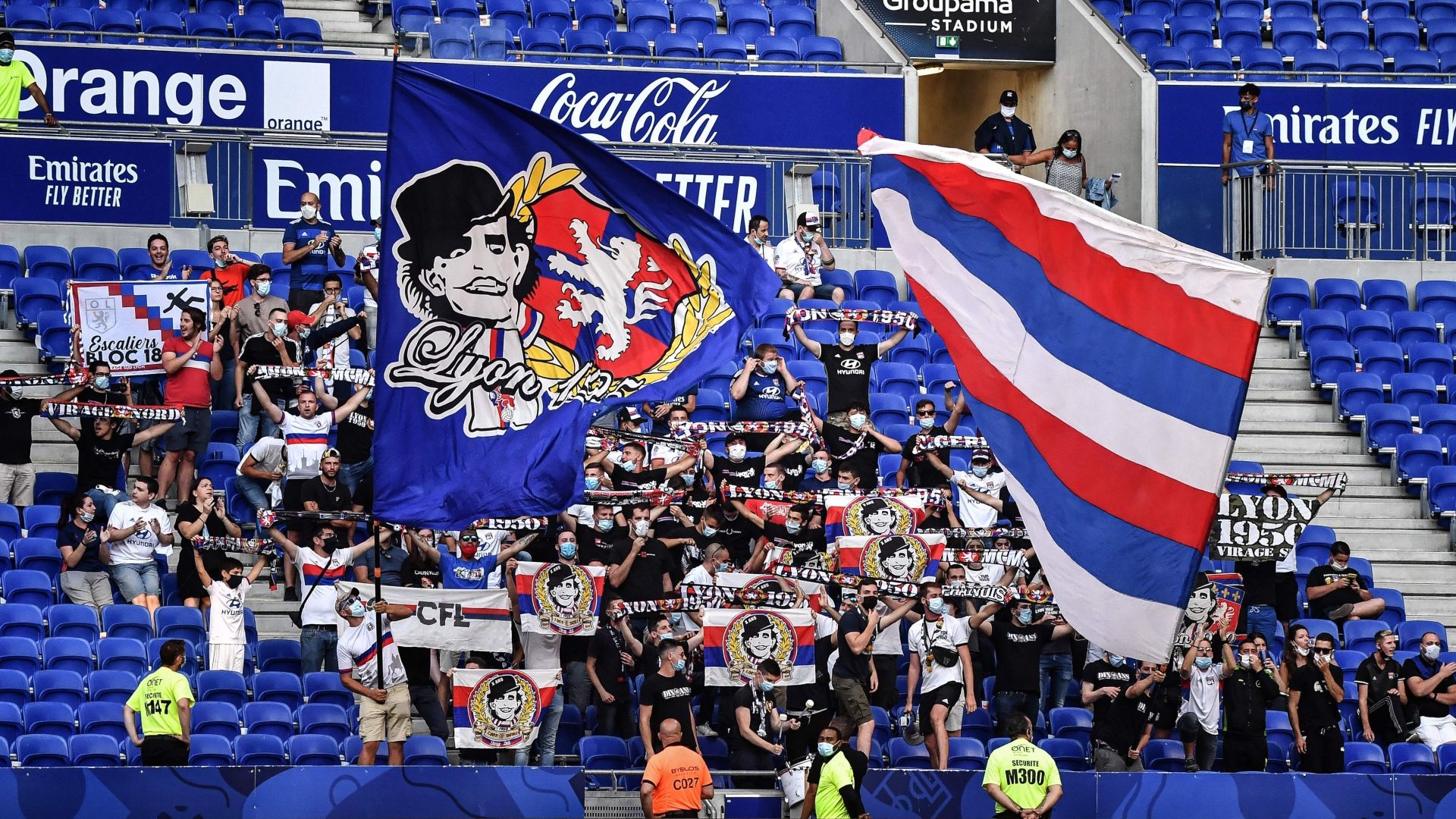 Lyon fans Ligue 1