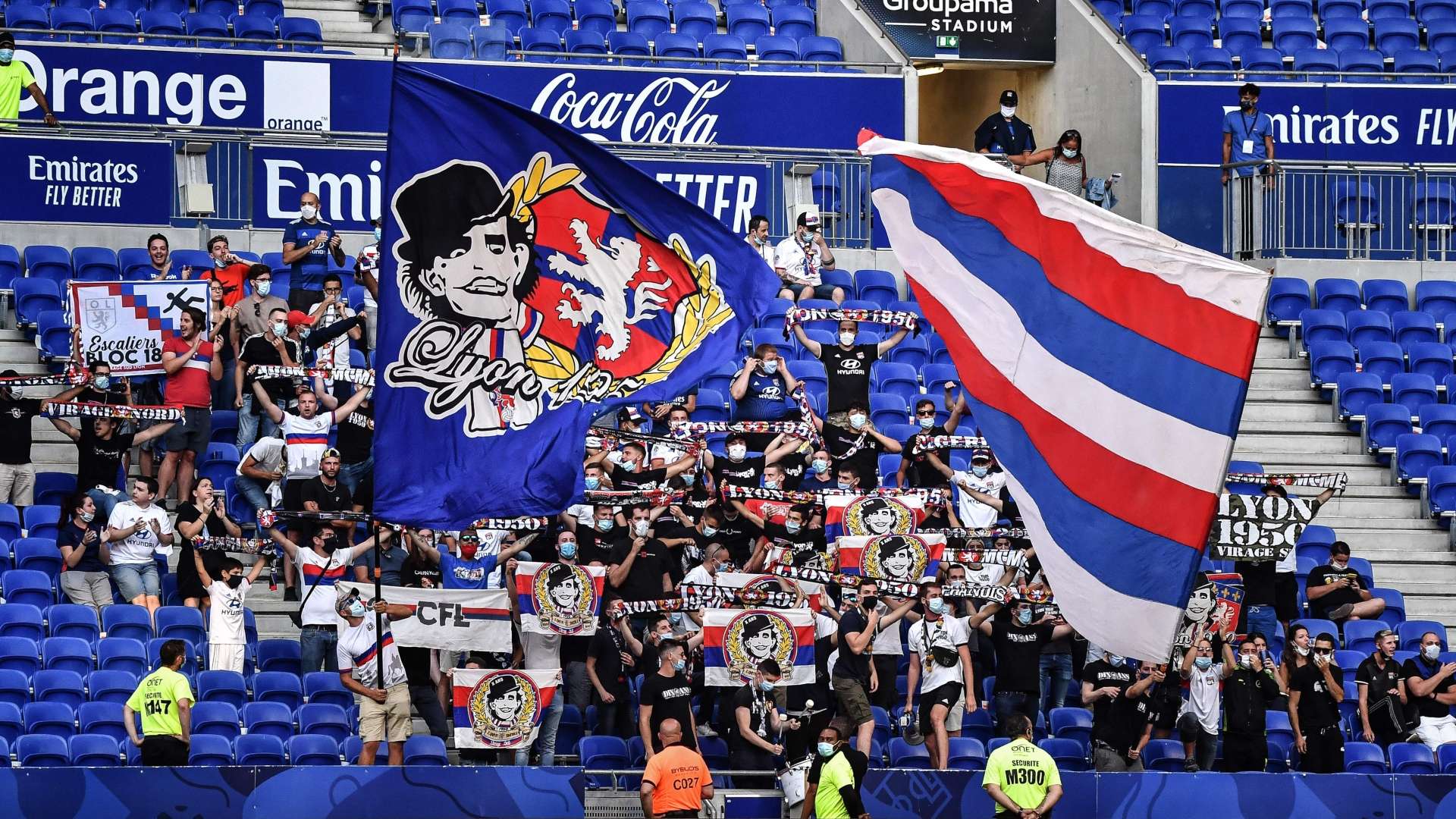 Lyon fans Ligue 1