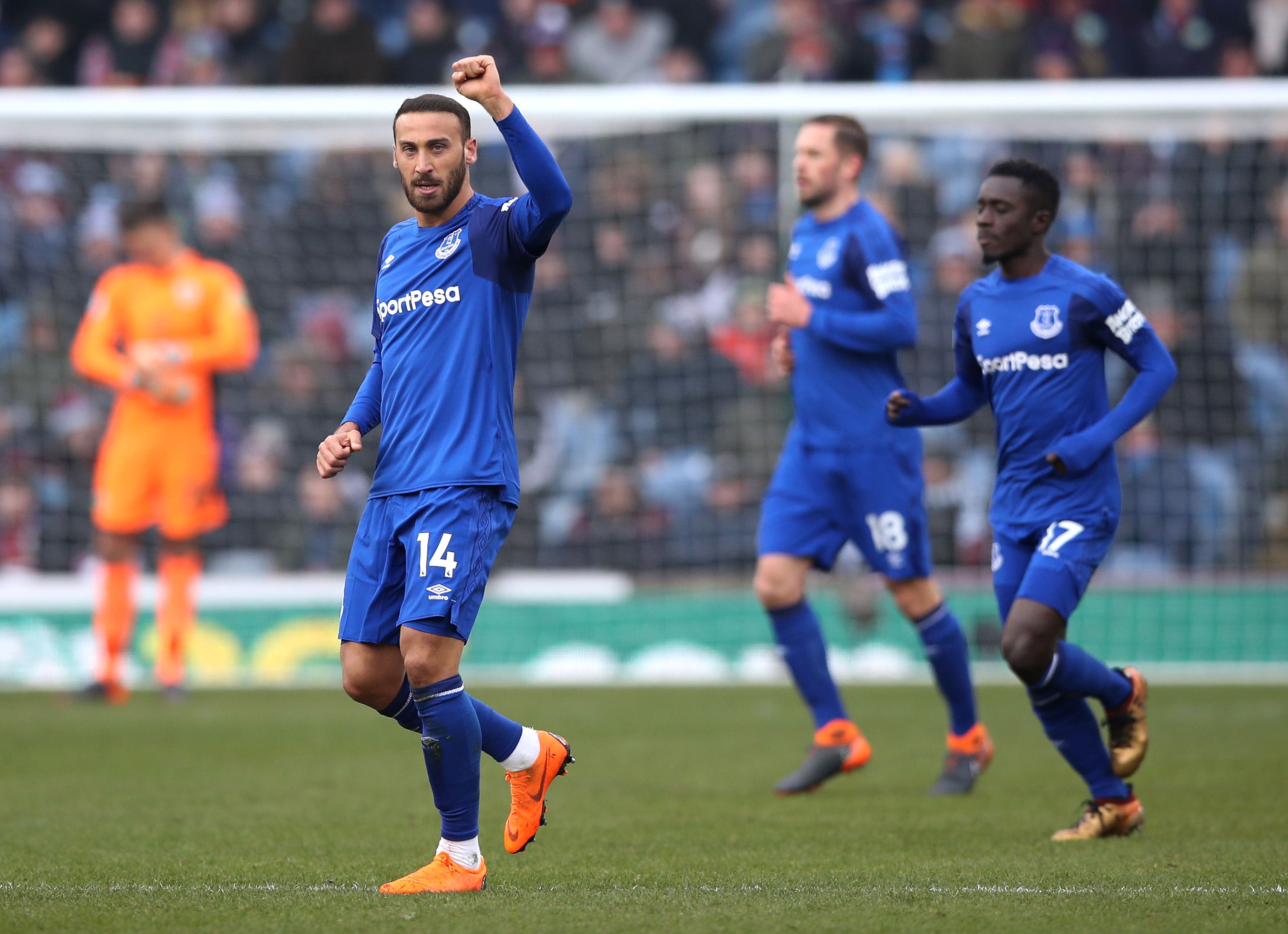 Cenk Tosun Burnley Everton 03/03/18