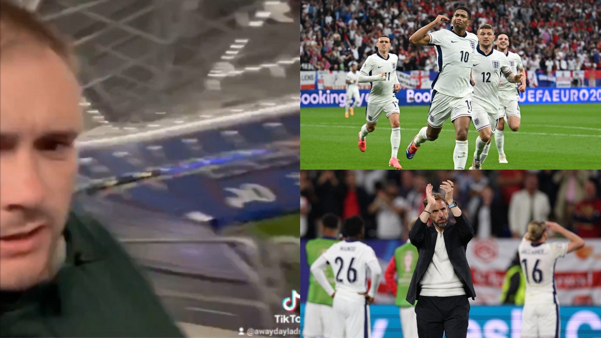 England Fan Schalke Serbia