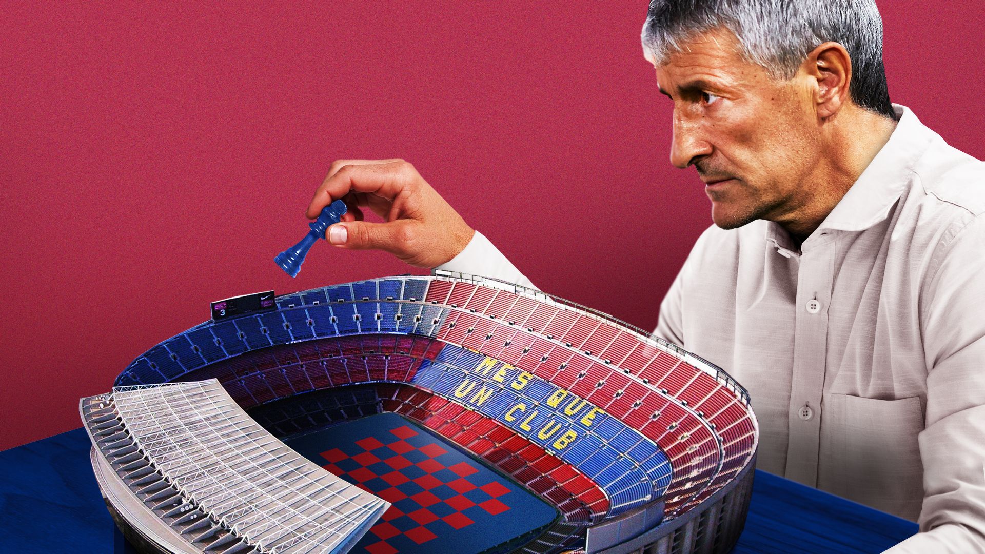 Quique Setien Barcelona
