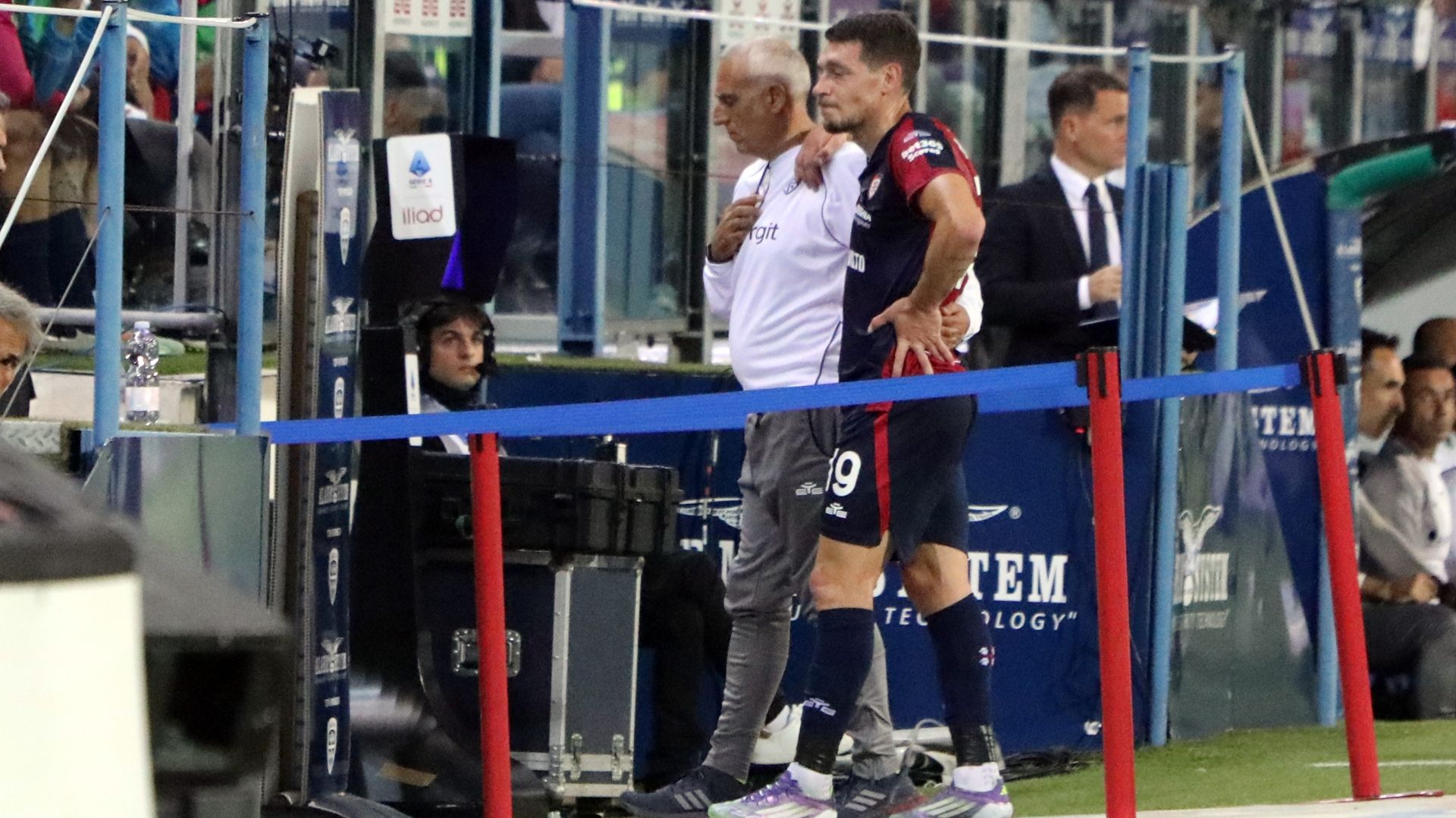 Andrea Belotti injured Cagliari Inter 27092025