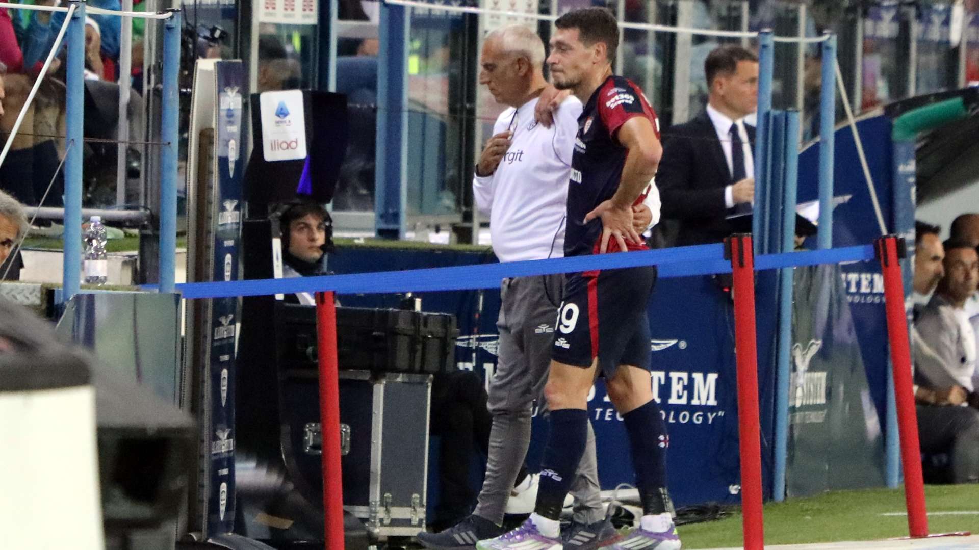 Andrea Belotti injured Cagliari Inter 27092025
