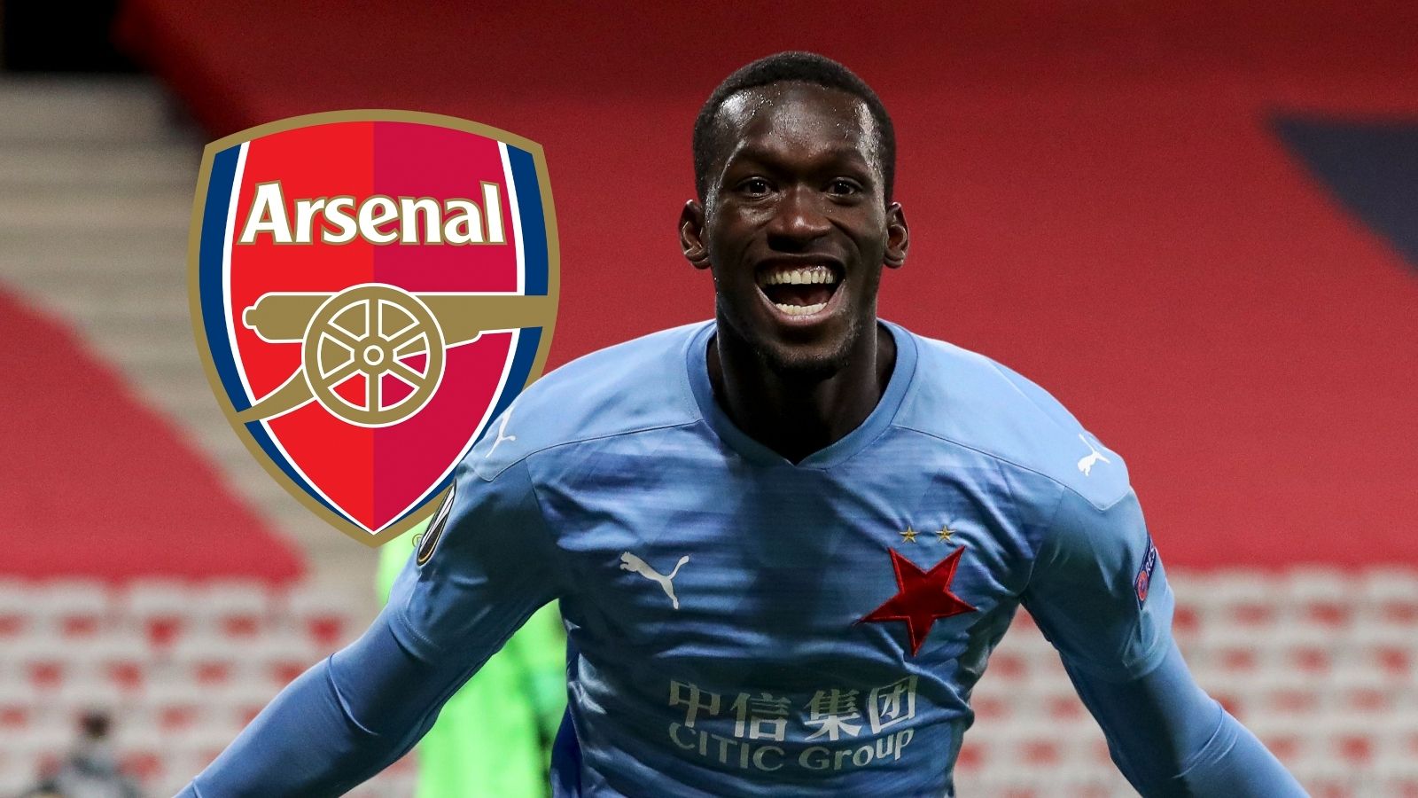 Abdallah Sima Arsenal GFX