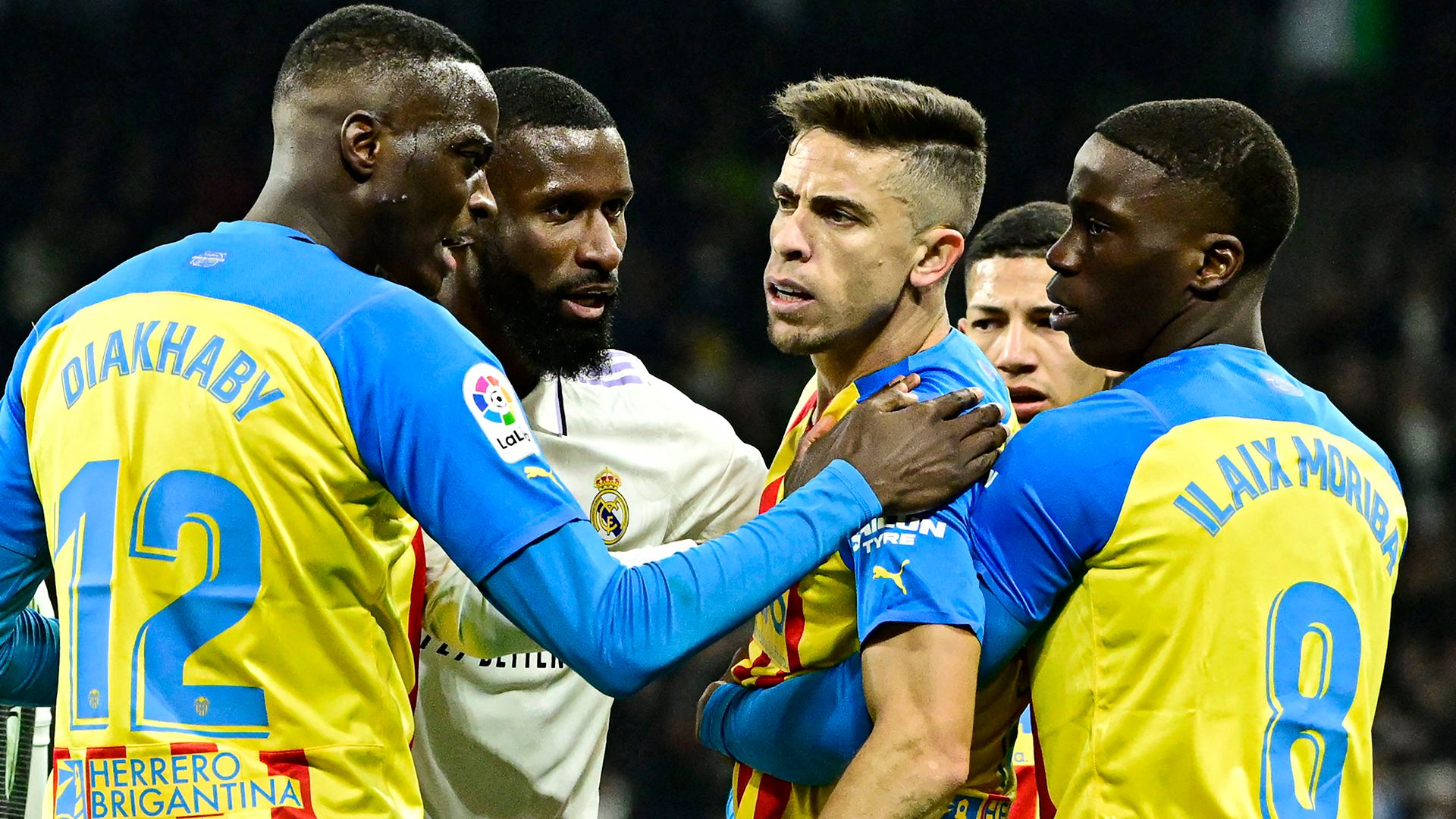 Antonio Rudiger Real Madrid Valencia