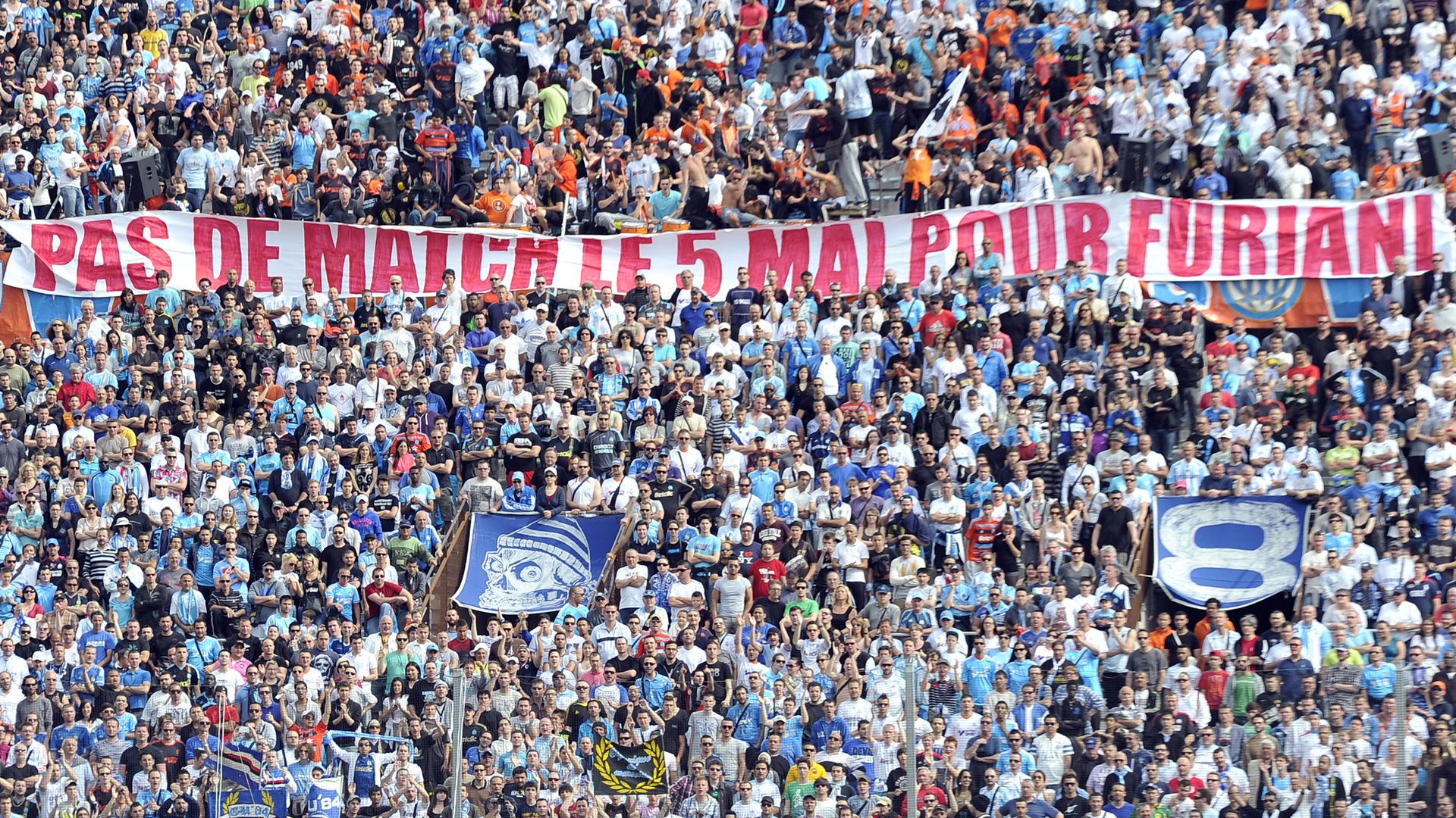 Furiani Fans Frankreich 05042013