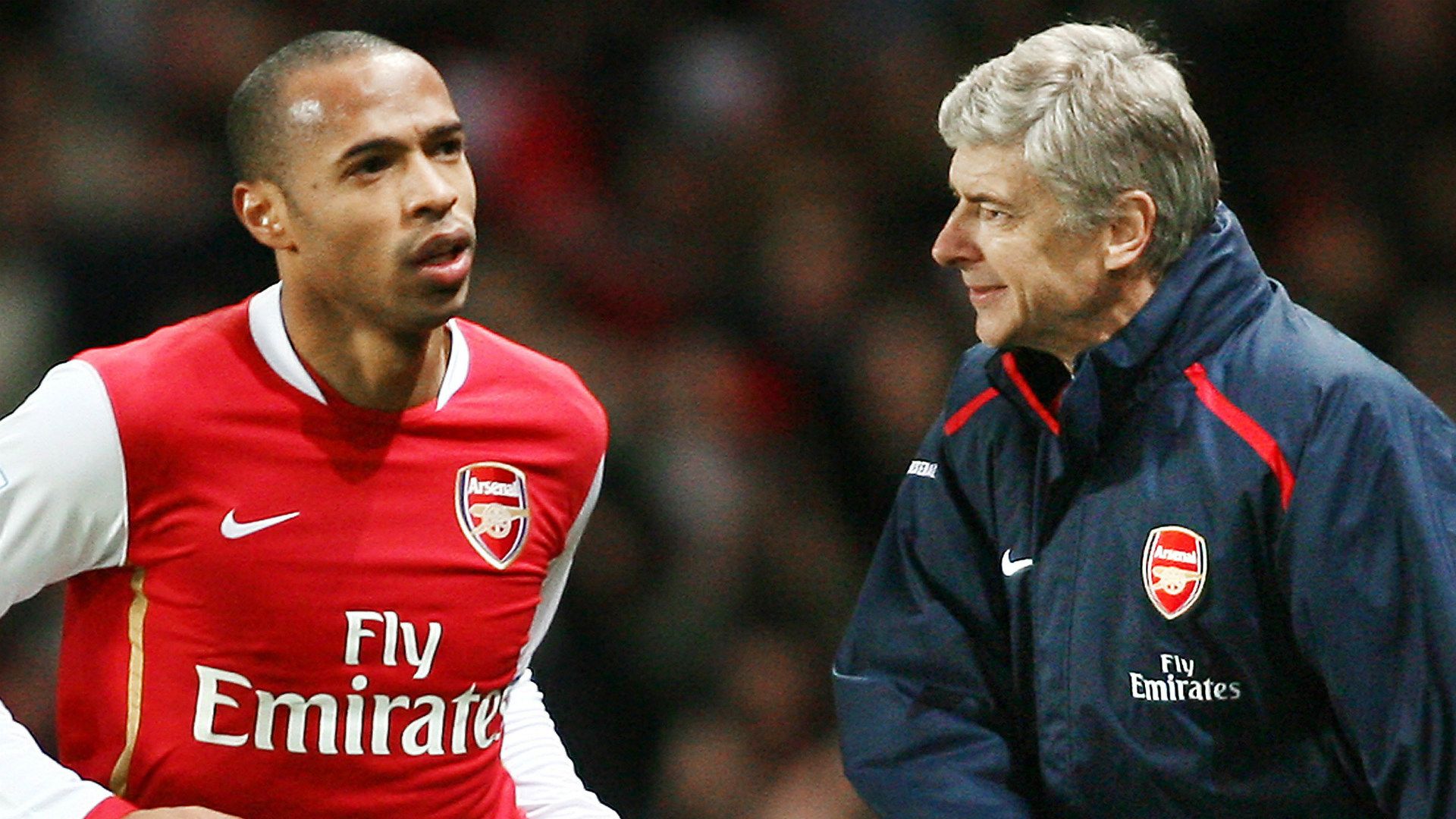 Thierry Henry Arsene Wenger