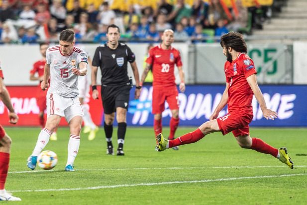 Magyar válogatott Azerbajdzsán Sallai Roland