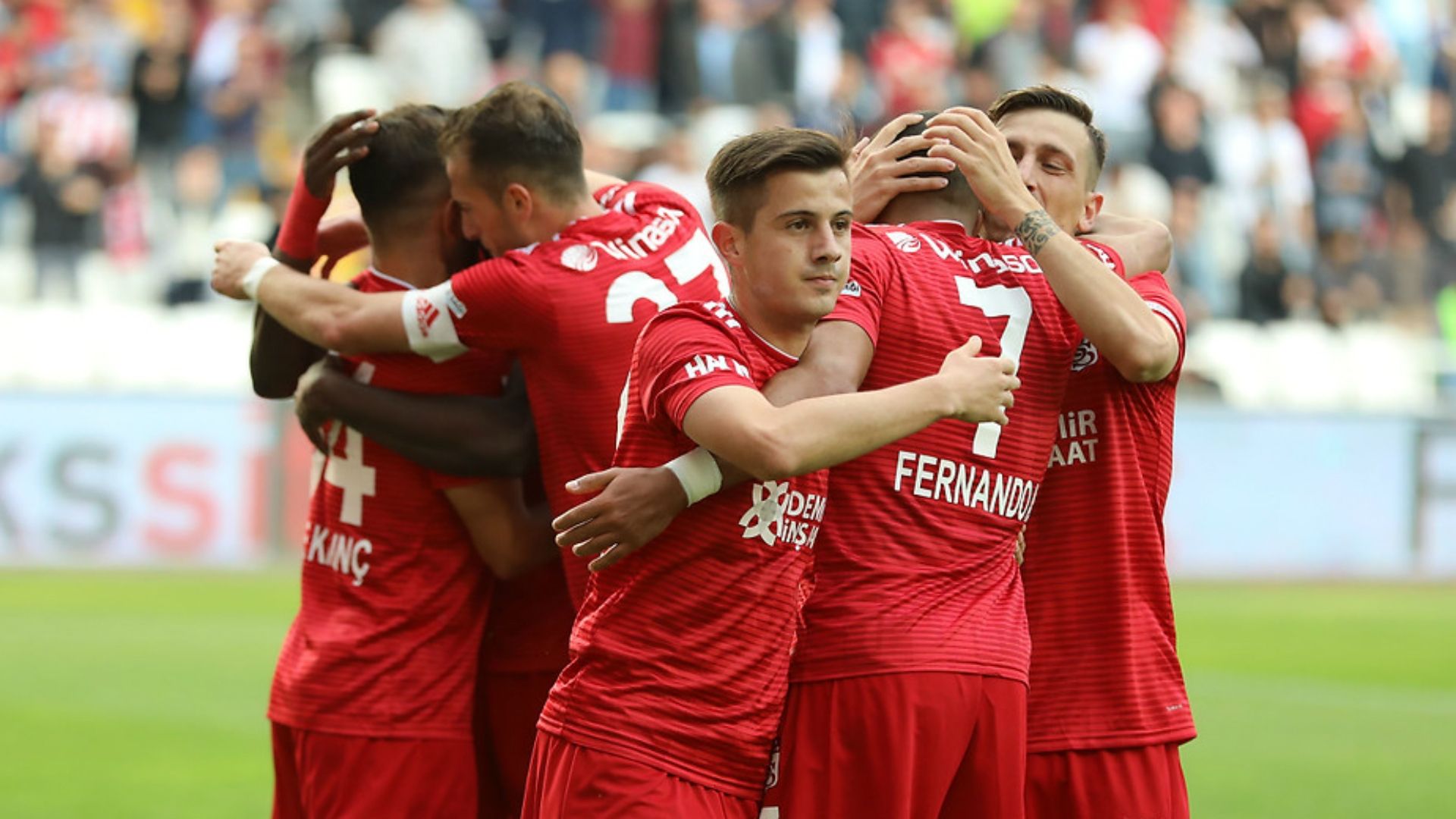 Sivasspor Goal Celebration Antalyaspor Super Lig 10262019