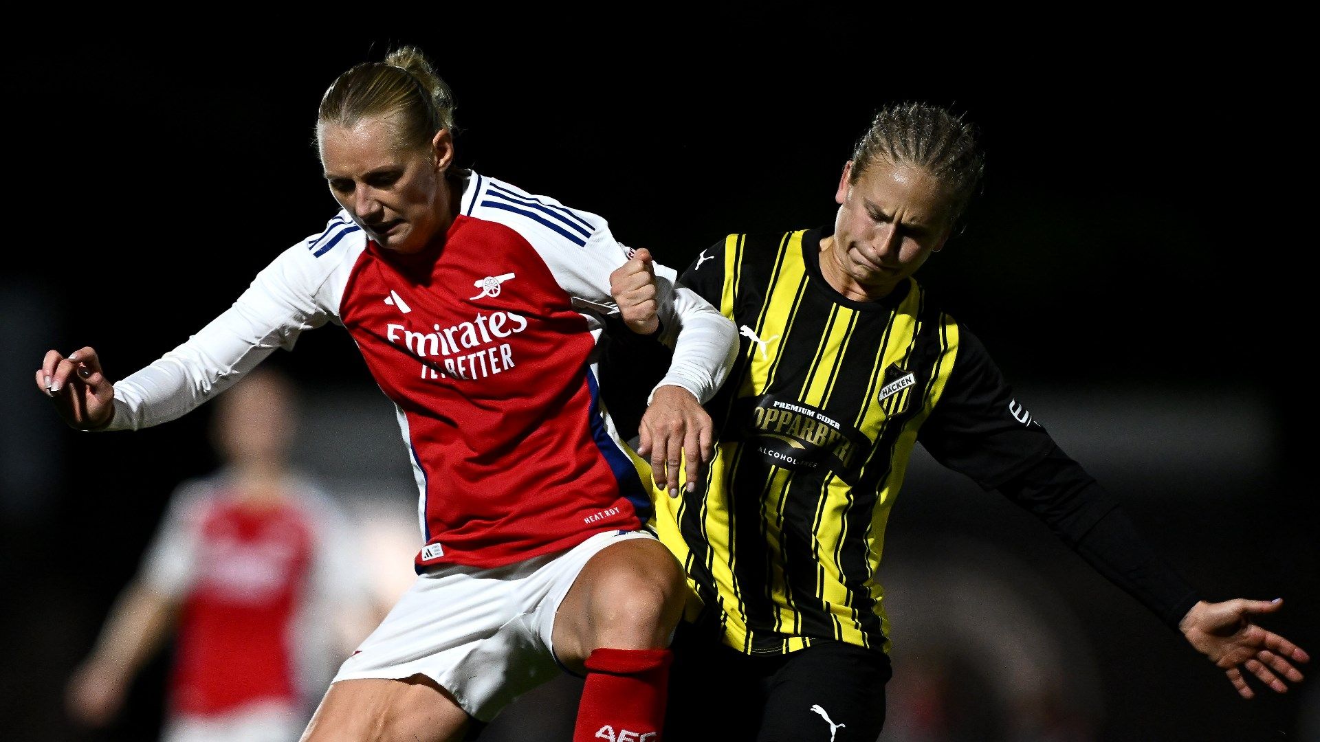 Stina Blackstenius Alice Bergstrom Arsenal Hacken Women 2024-25
