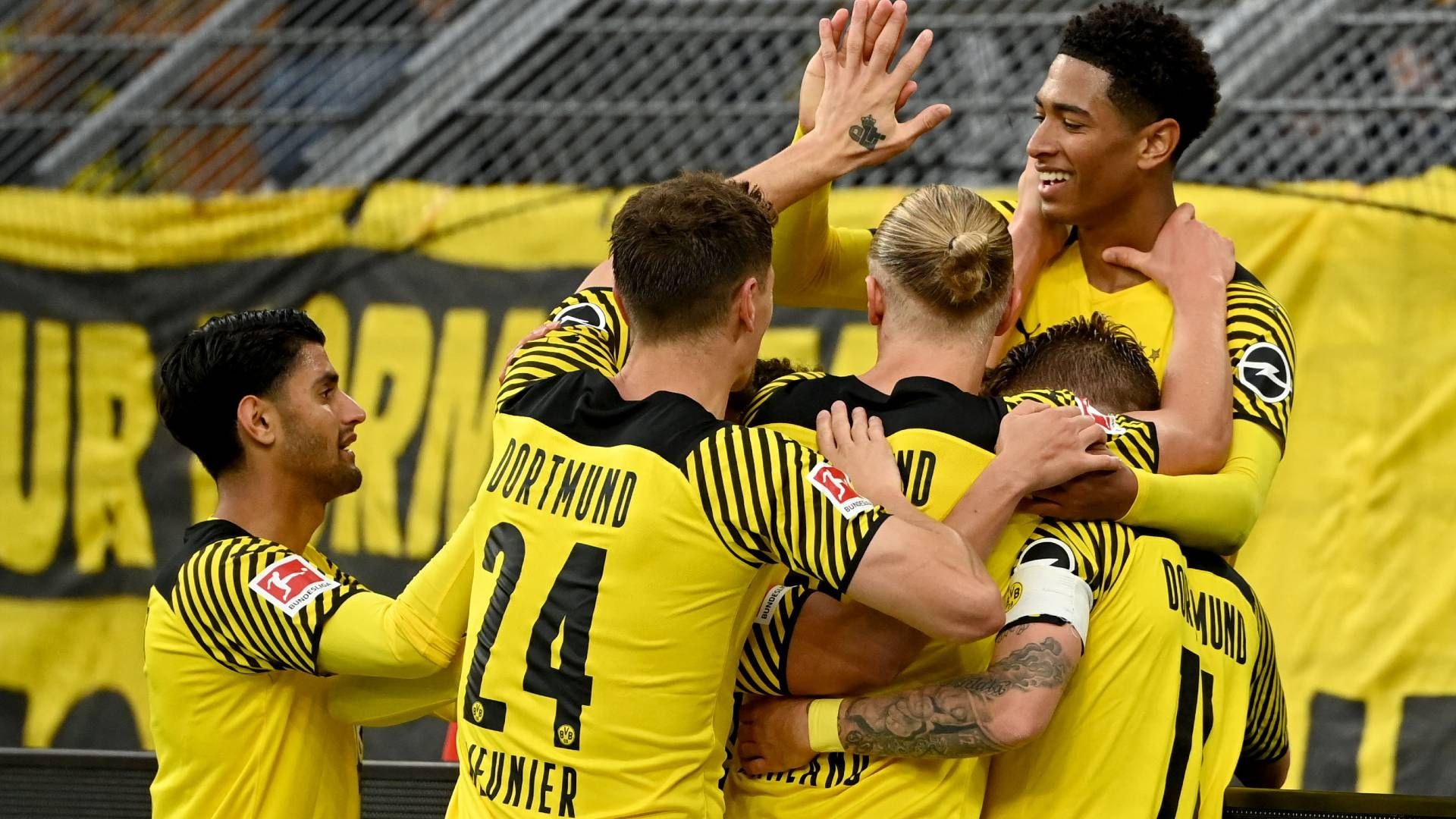 Borussia Dortmund Teamjubel