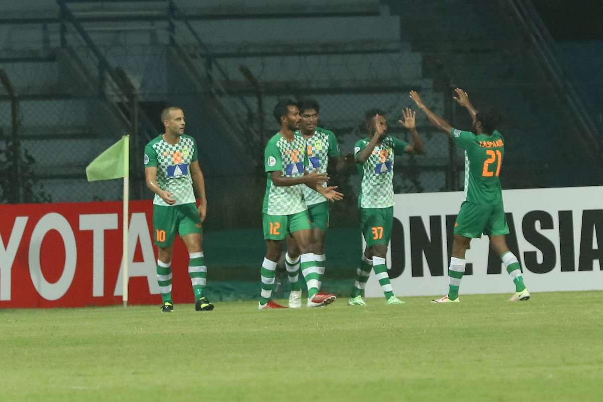 Maziya celebrate win over Mohun Bagan