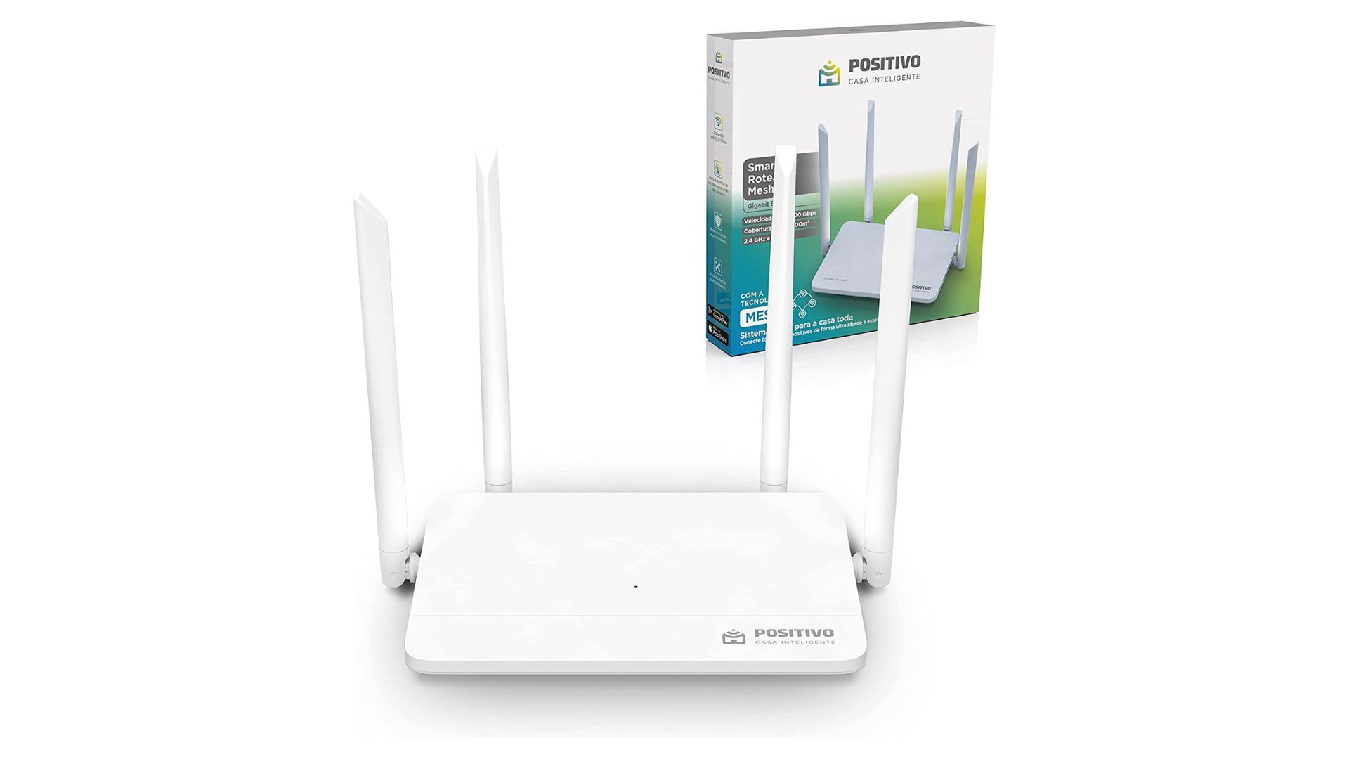 Smart Roteador Mesh Fast Ethernet Positivo