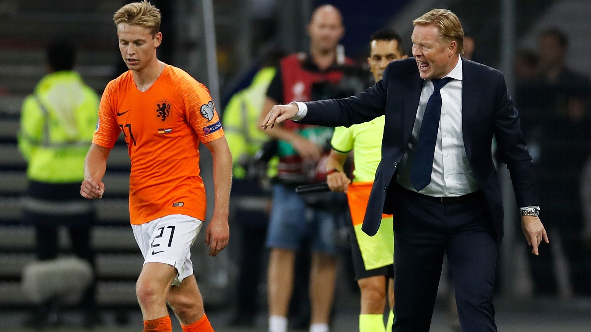 De Jong y Koeman en Holanda