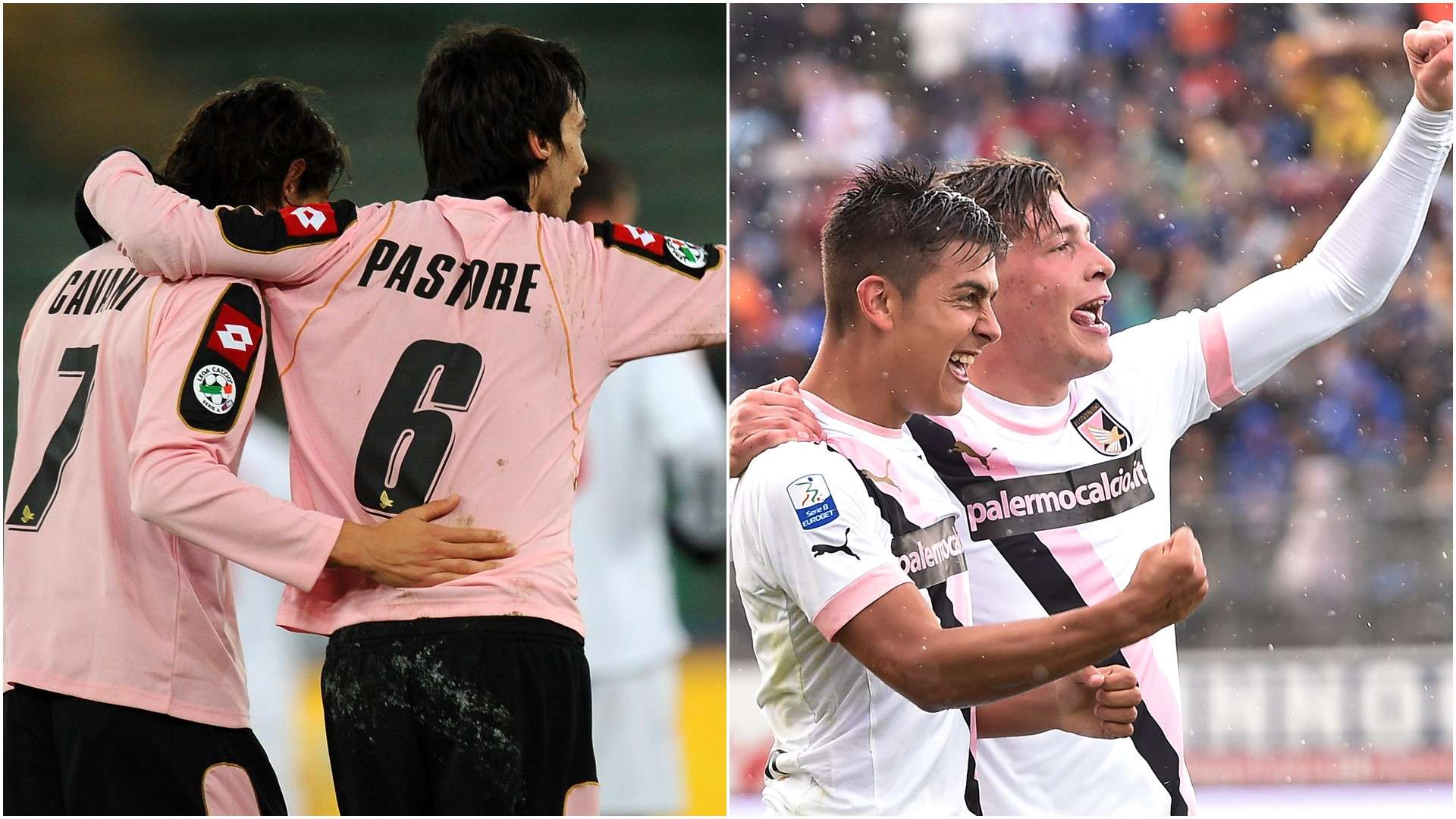Edinson Cavani Javier Pastore Andrea Belotti Paolo Dybala Palermo Serie A