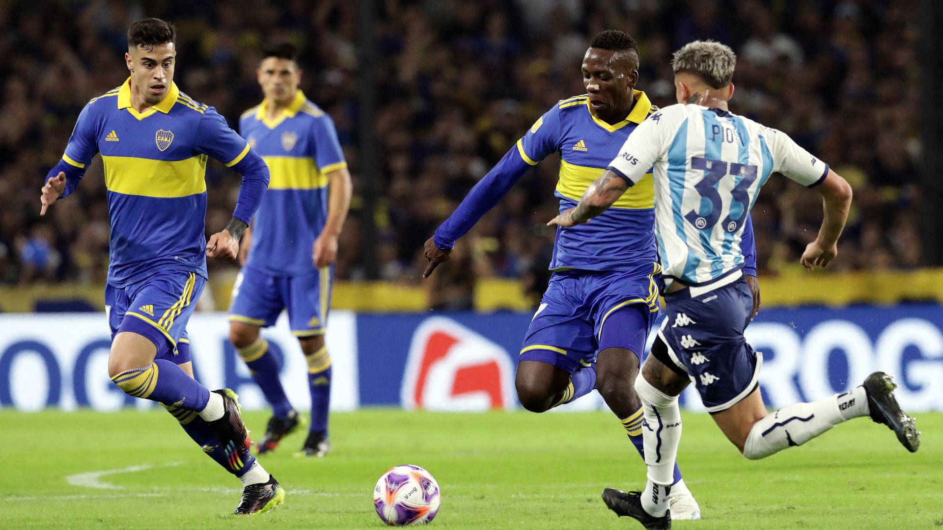 Luis Advincula Martin Payero Gonzalo Piovi Boca Racing Torneo Binance 29042023