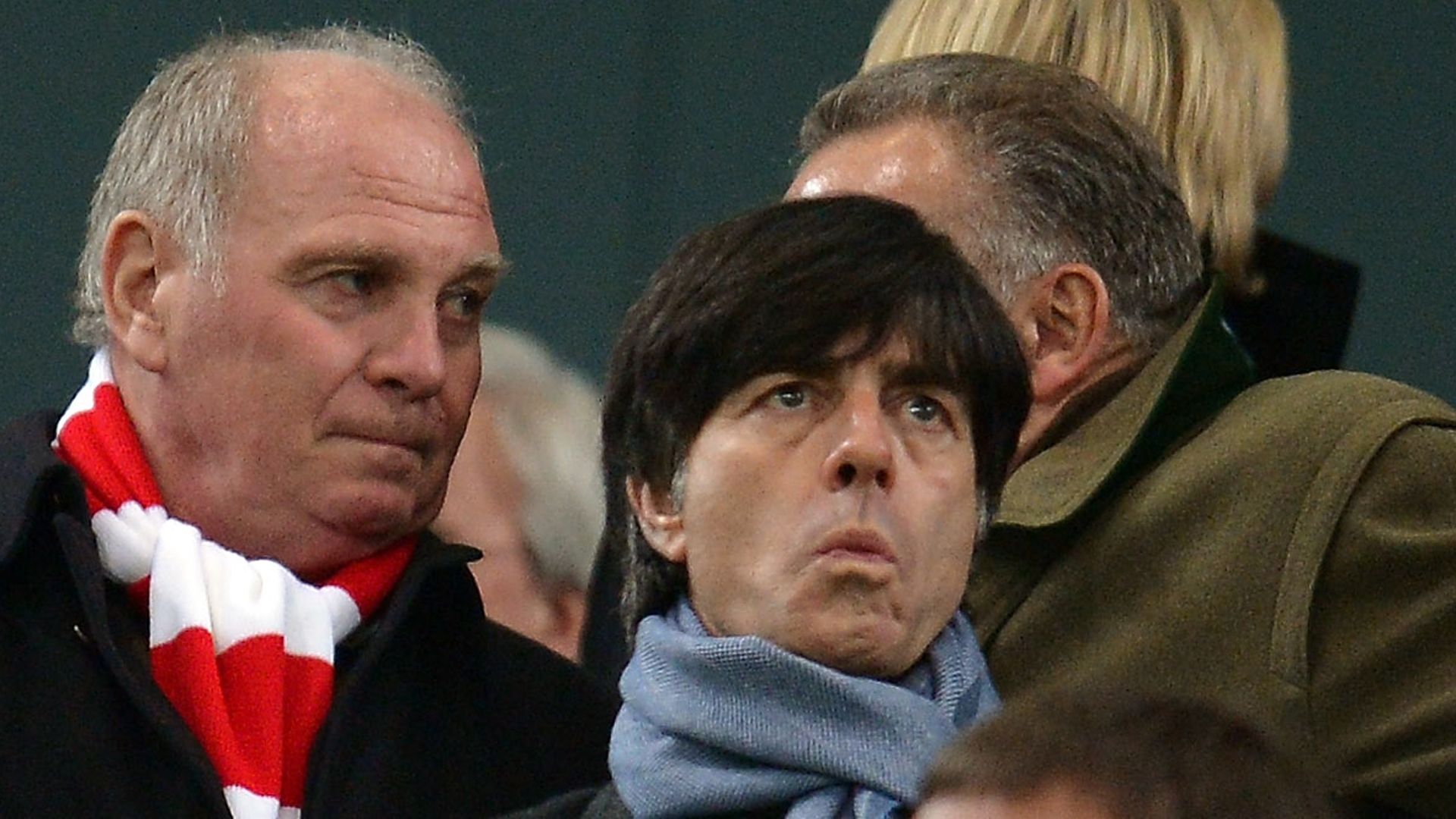 Joachim Jogi Löw Uli Hoeneß Bayern Munich Gladbach 041214