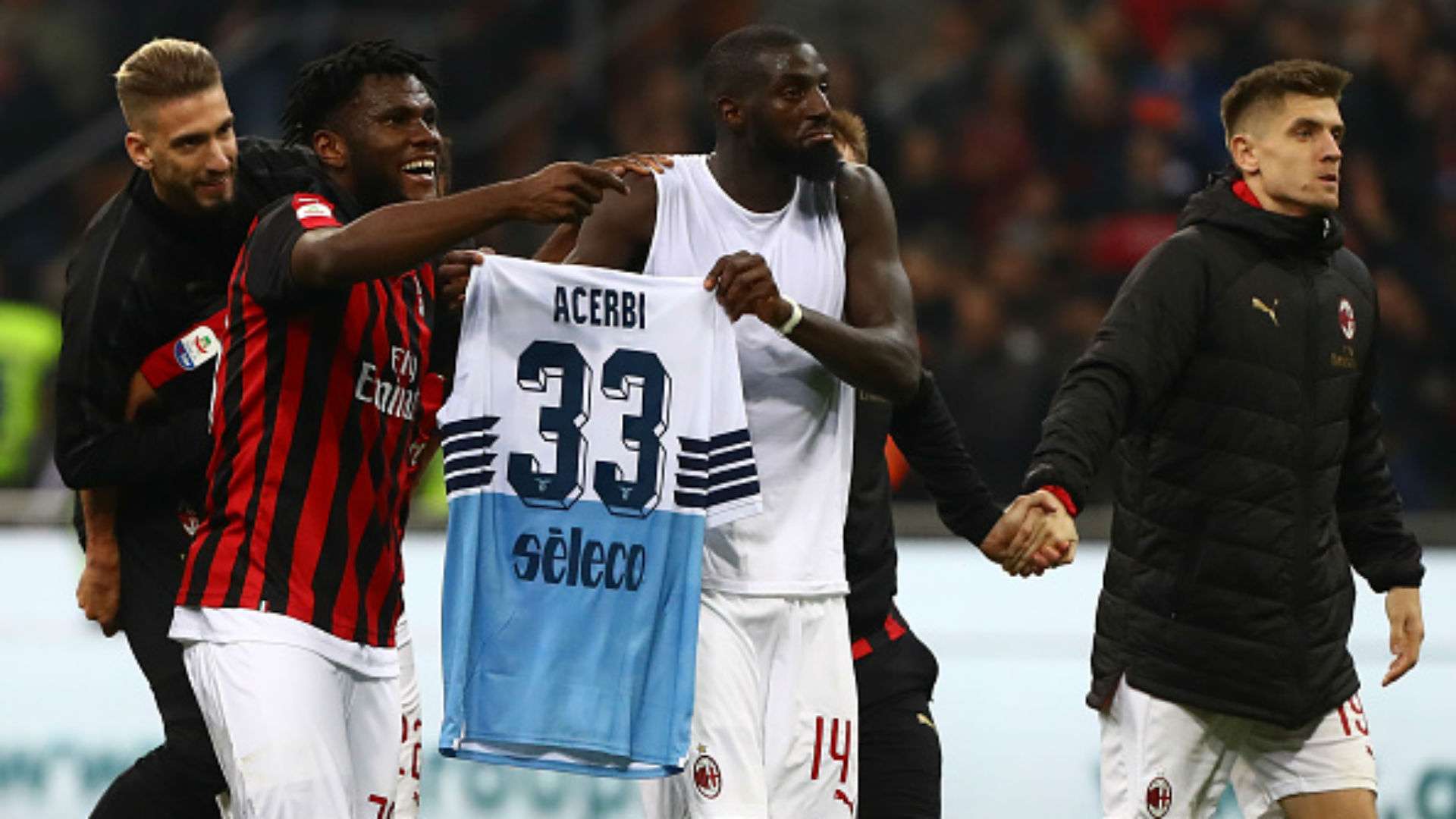 Tiemoue Bakayoko Franck Kessie Francesco Acerbi Serie A