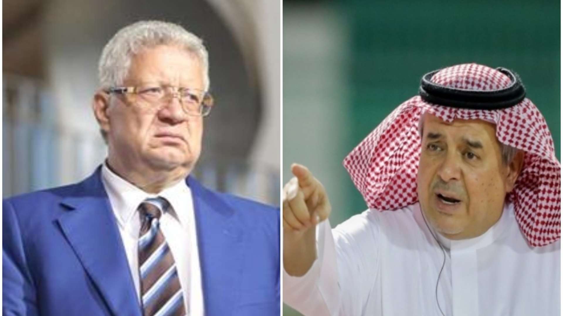 منصور بن مشعل - مرتضى منصور