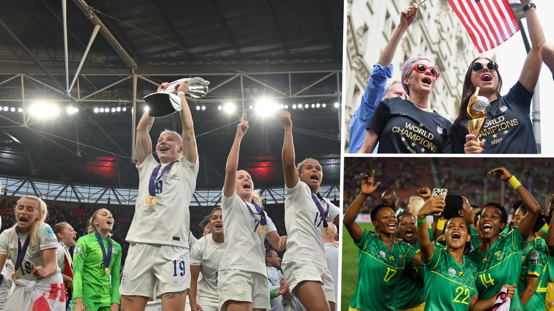 England South Africa USA