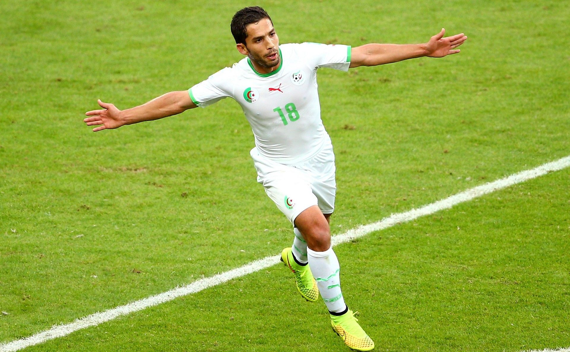 Abdelmoumene Djabou Algeria South Korea World Cup 2014 06222014
