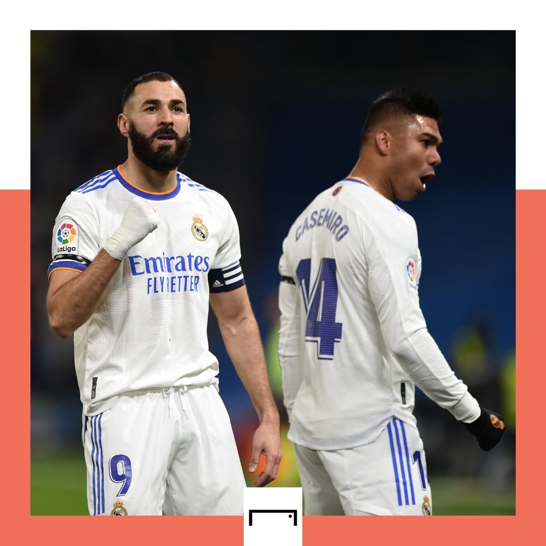 Karim Benzema Casemiro Real Madrid GFX 