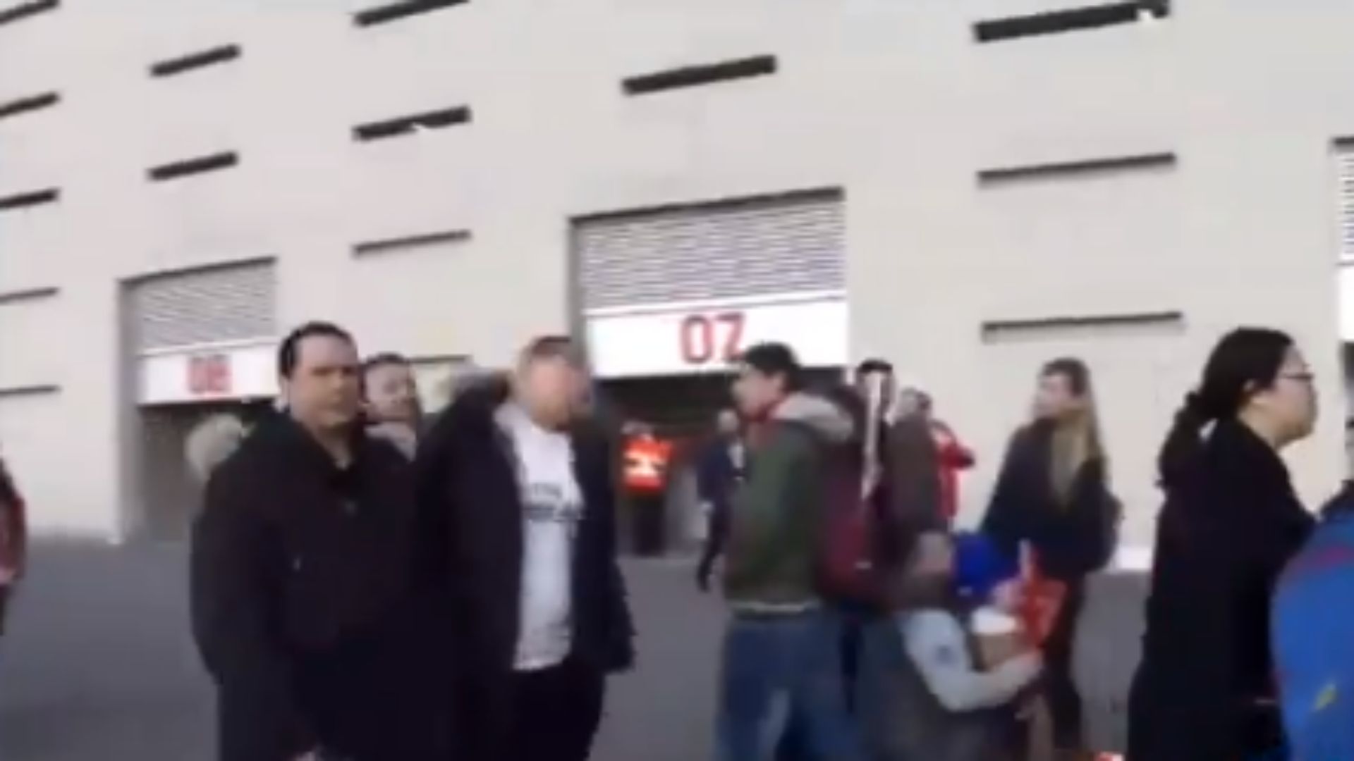 Agresión Atletico Madrid Real Madrid